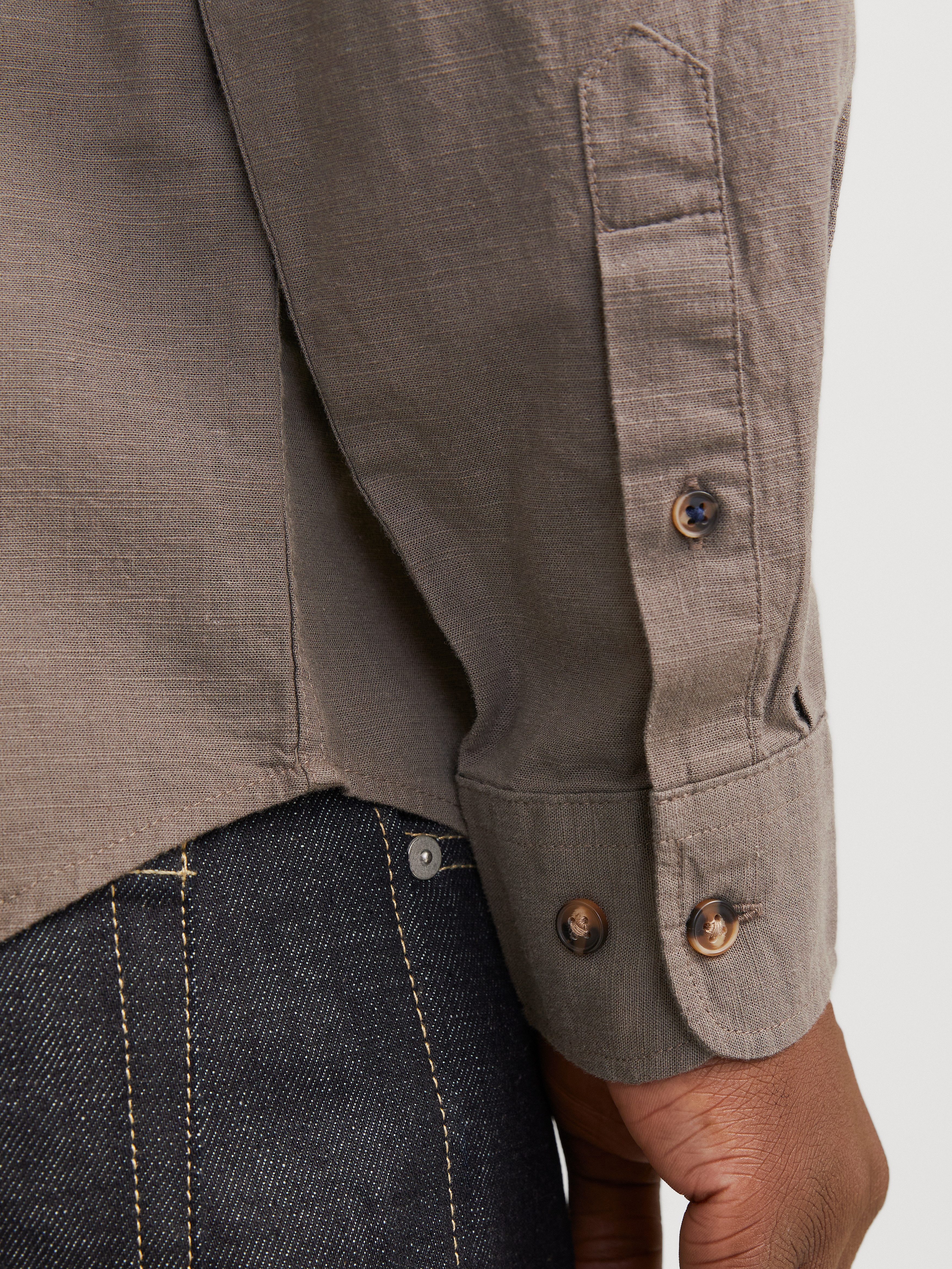 Jack & Jones Overhemd met lange mouwen JJESUMMER BAND SHIRT LS SN