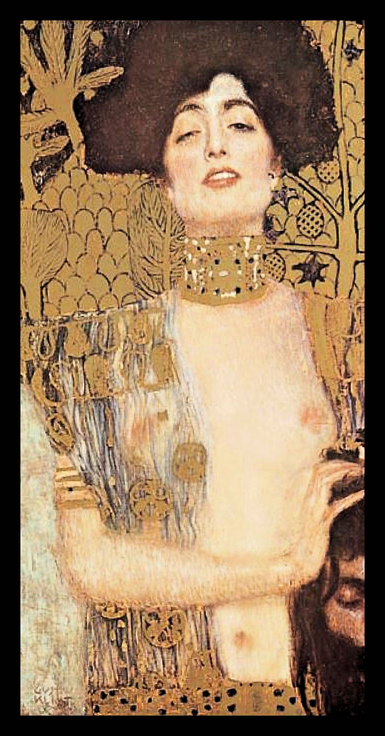 my home Artprint met lijst KLIMT / Judith II (1 stuk)