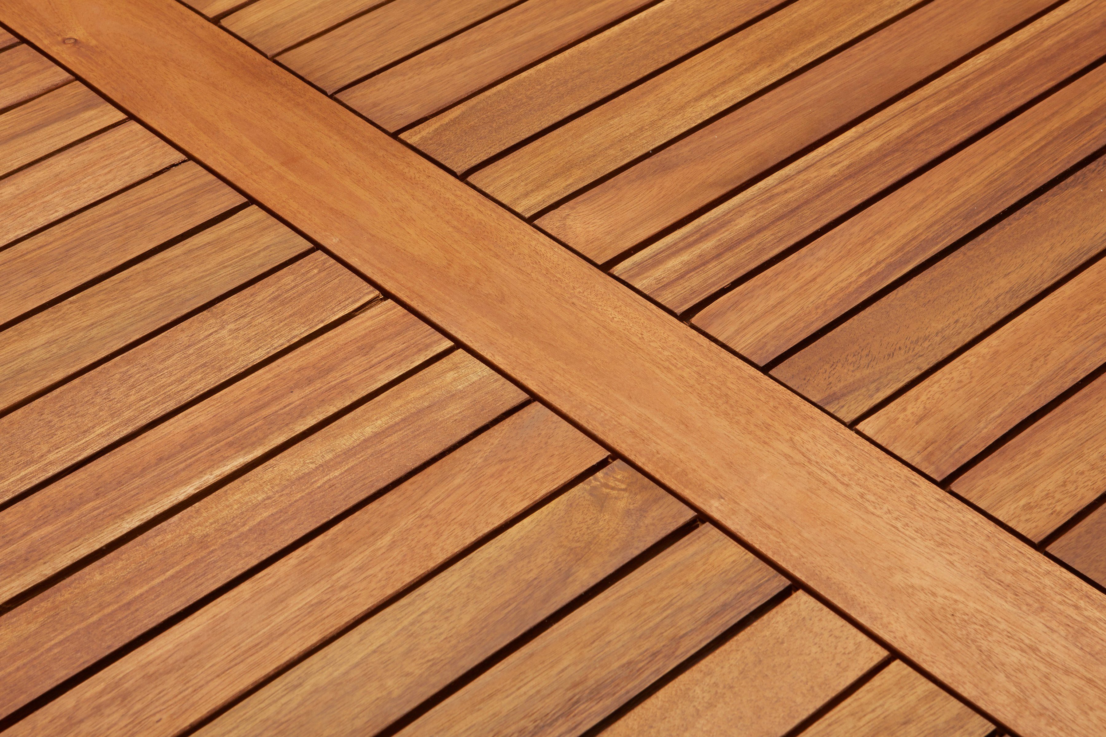 MERXX Tuin-eethoek Toscane 6 fauteuils, tafel 185x90 cm, polyrotan/acacia (13-delig)
