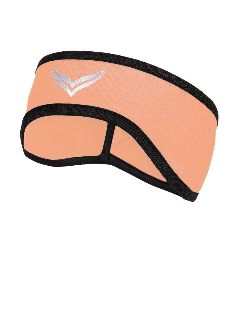 Trigema Hoofdband TRIGEMA Softshell-voorhoofdband (1 stuk) mutsen maat 2 oranje