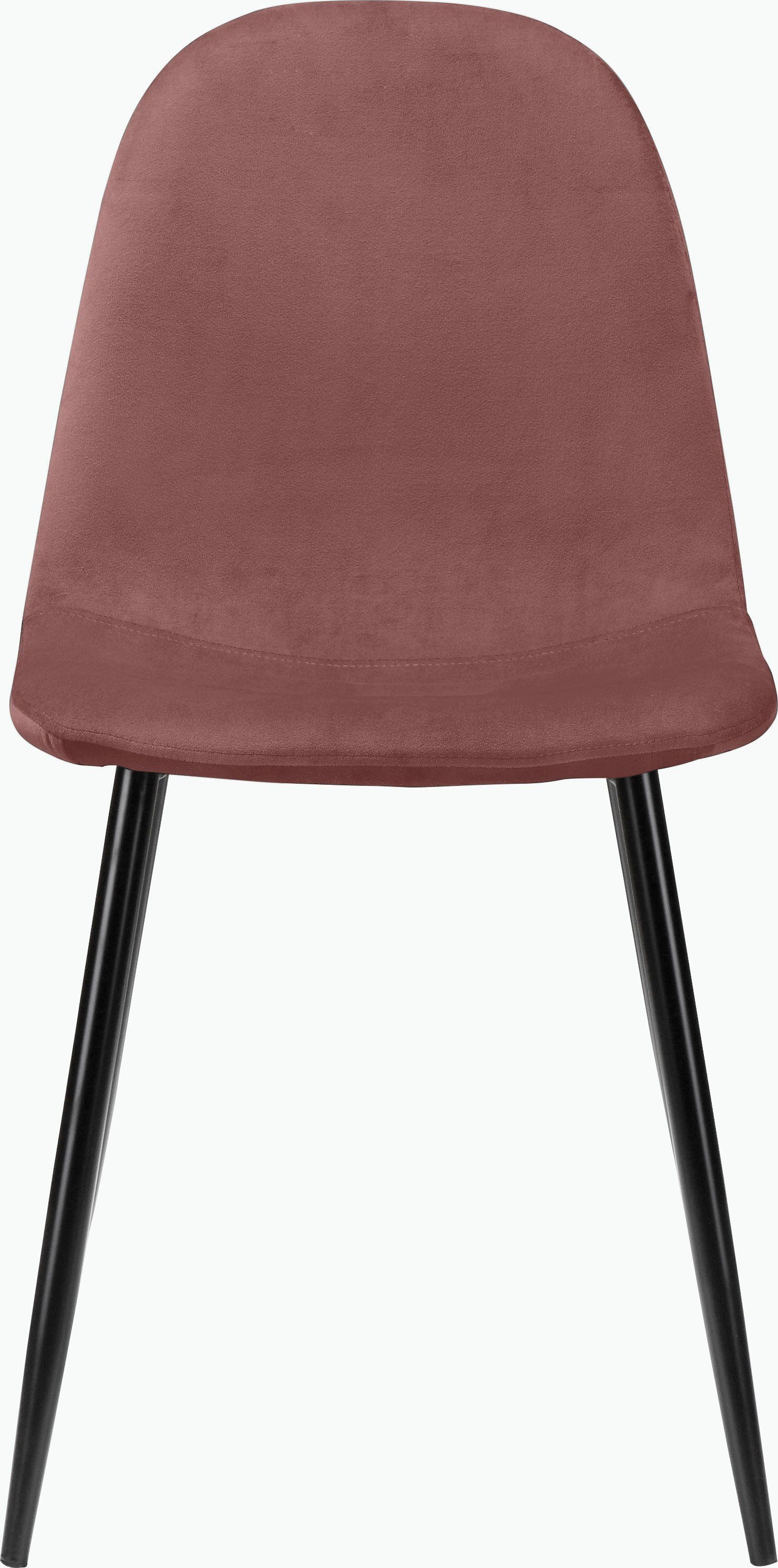 Leonique Eethoek Eadwine, TOPSELLER! Zitgroep eettafel plus 4 eetkamerstoelen (set, 5-delig)