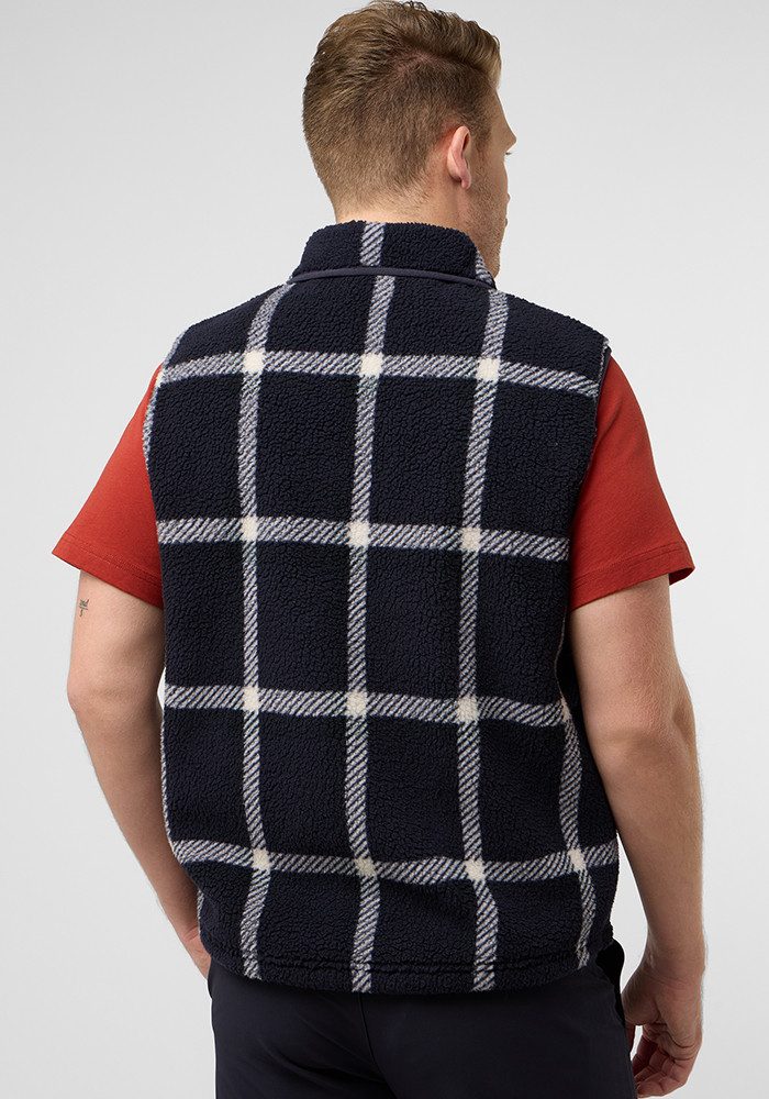 Jack Wolfskin Mouwloos fleecevest FELSLICHT CHECK VEST M
