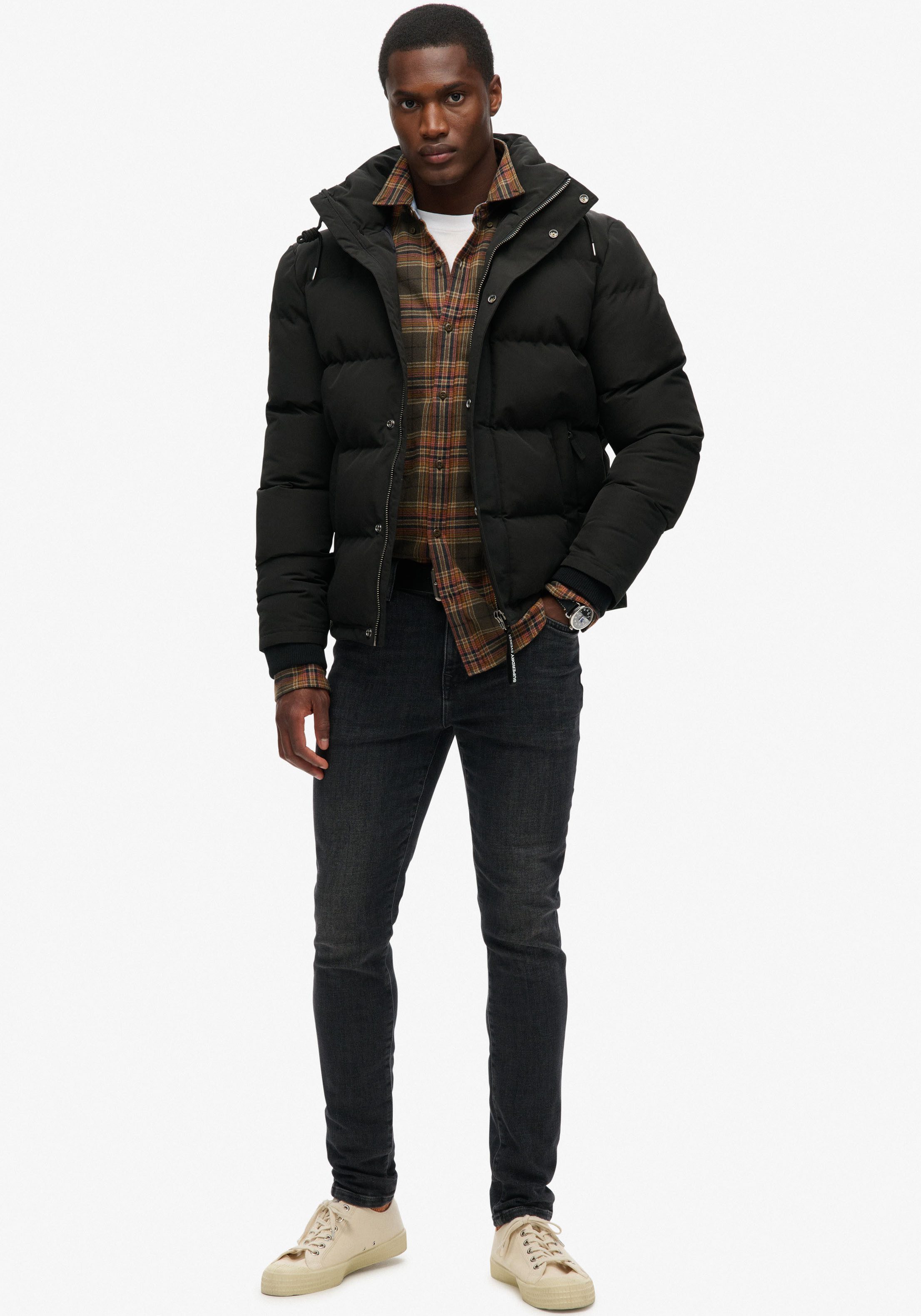 Superdry Gewatteerde jas Everest Hooded Puffer Jacket
