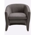 heine home fauteuil (1 stuk) grijs