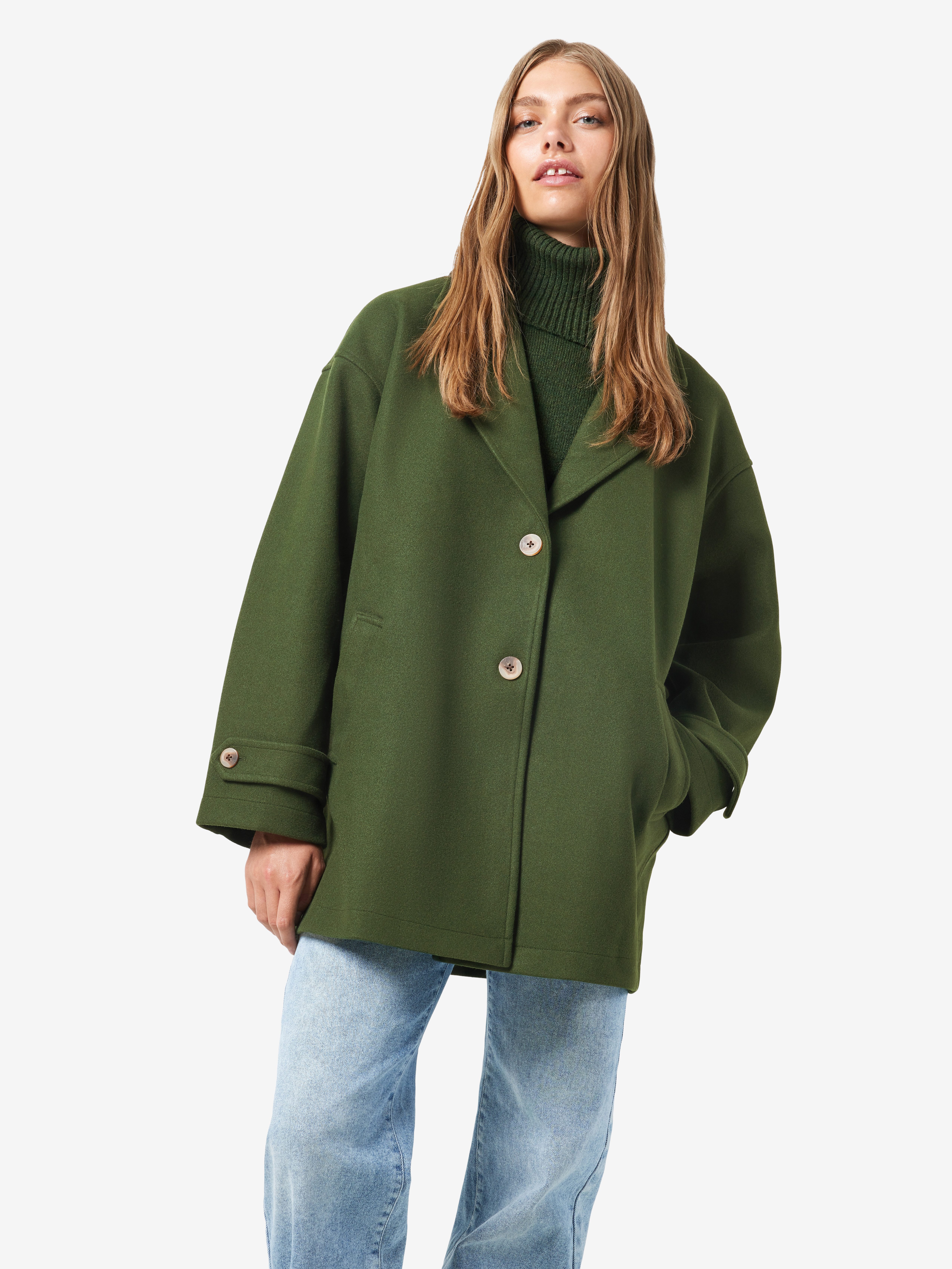 Noisy may Caban NMALICIA LS OVERSIZE BLAZER NOOS