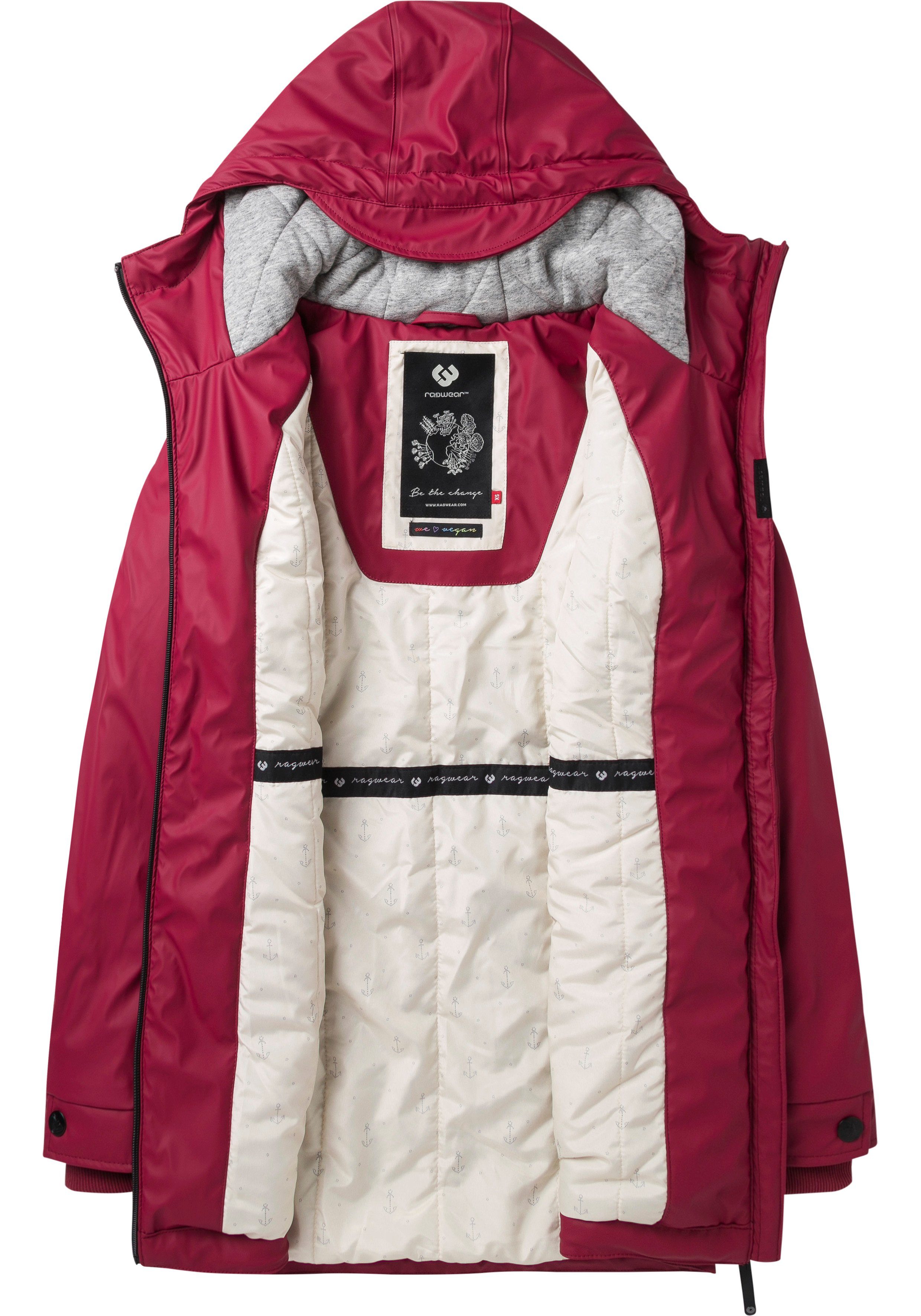 Ragwear Regenjack ZUZKA RAINY O Waterafstotende regenparka