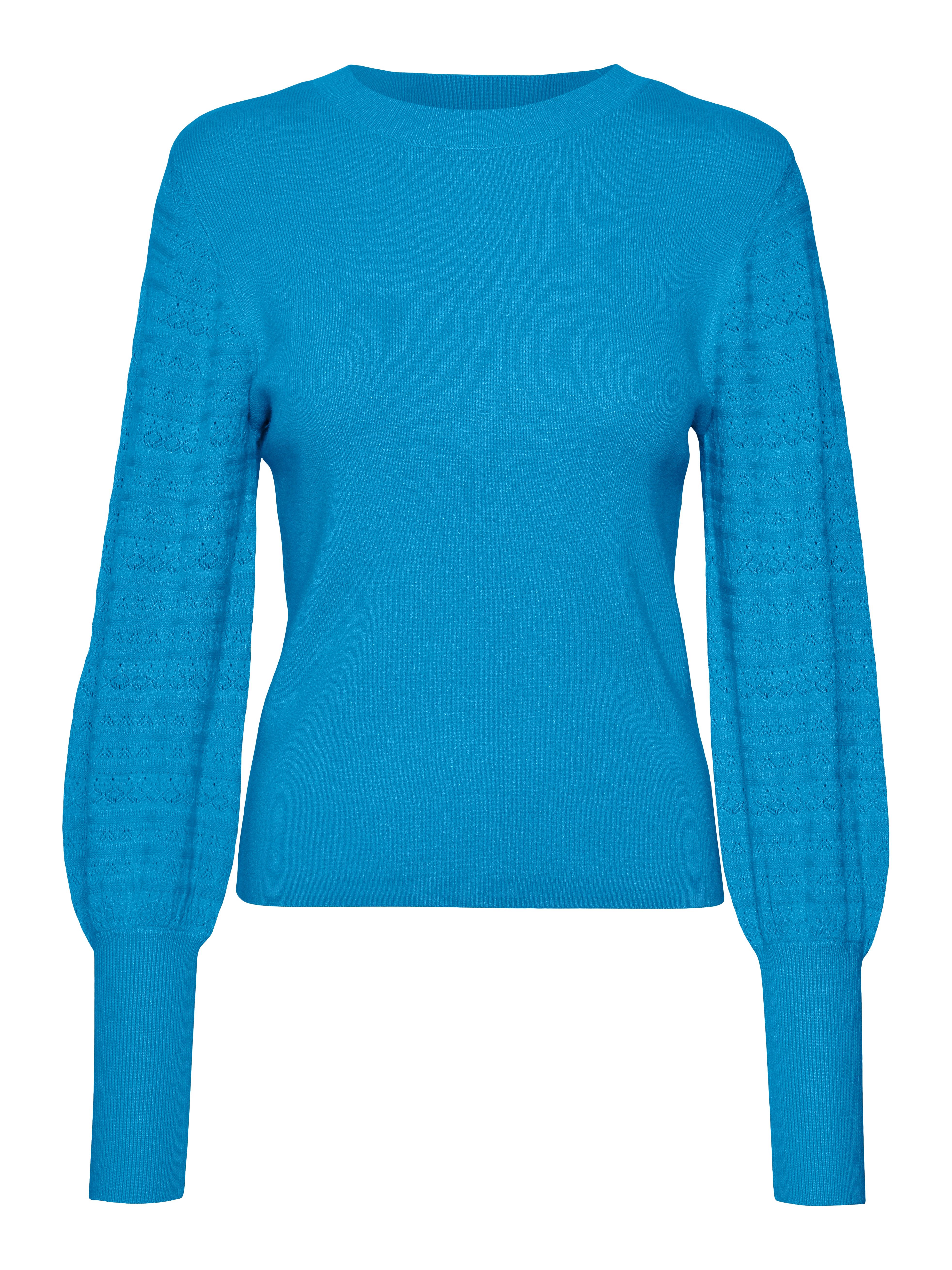 Vero Moda Gebreide trui VMHOLLYPOINTELLE LS O-NCK PULLOVE GA BOO