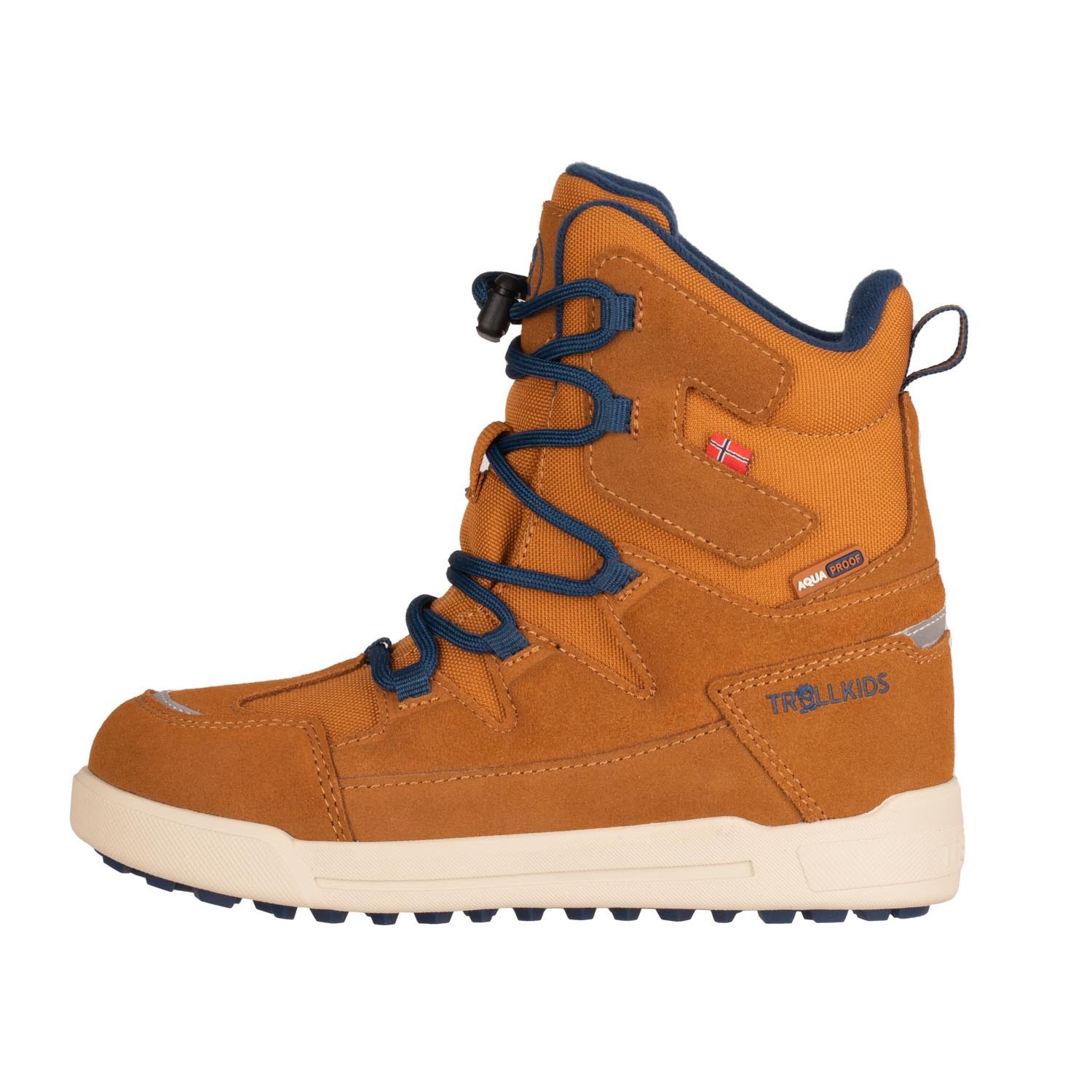 TROLLKIDS Winterlaarzen KIDS FINNMARK WINTER BOOTS waterdicht, snelsluiting met veters