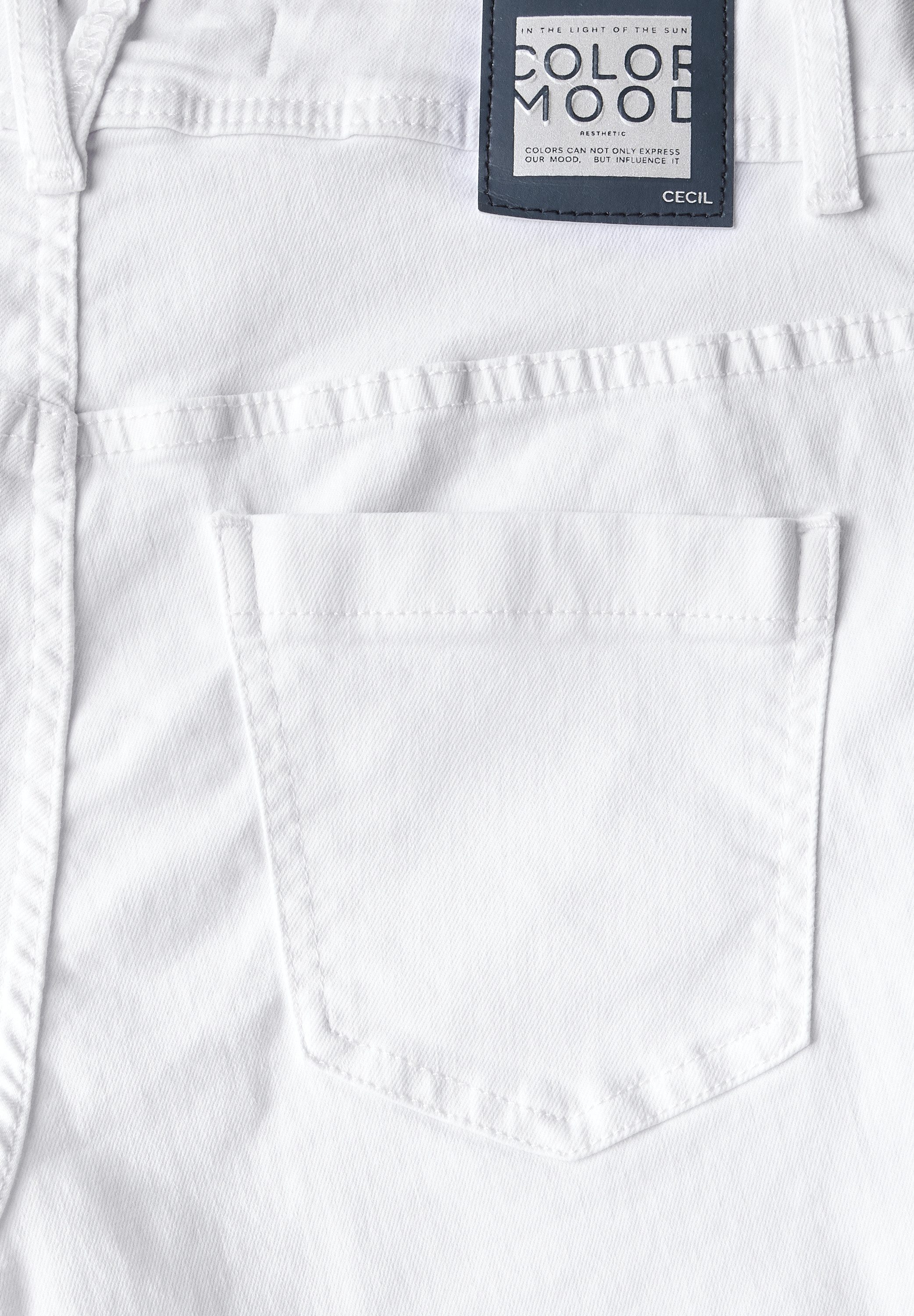 Cecil Jeansbermuda Stijl Scarlett Shorts met stretch