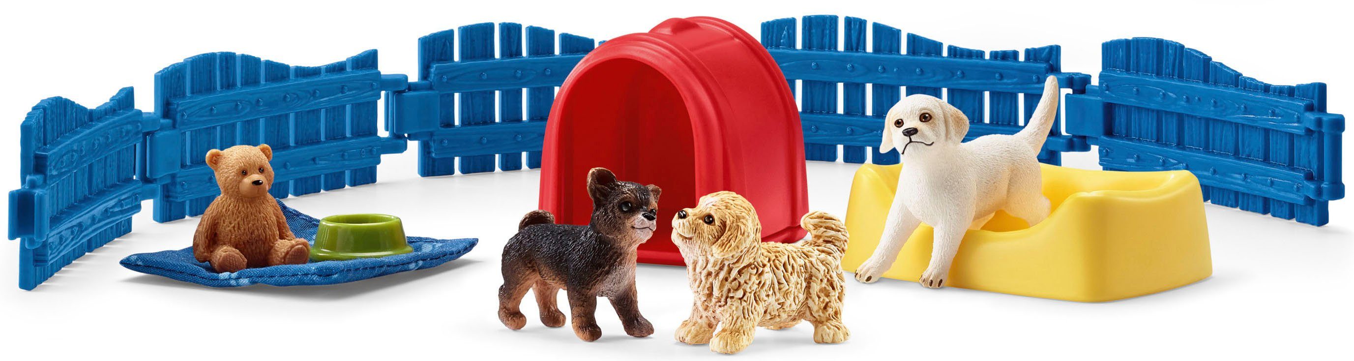Schleich® Speelwereld Farm World, puppykamer (42480)