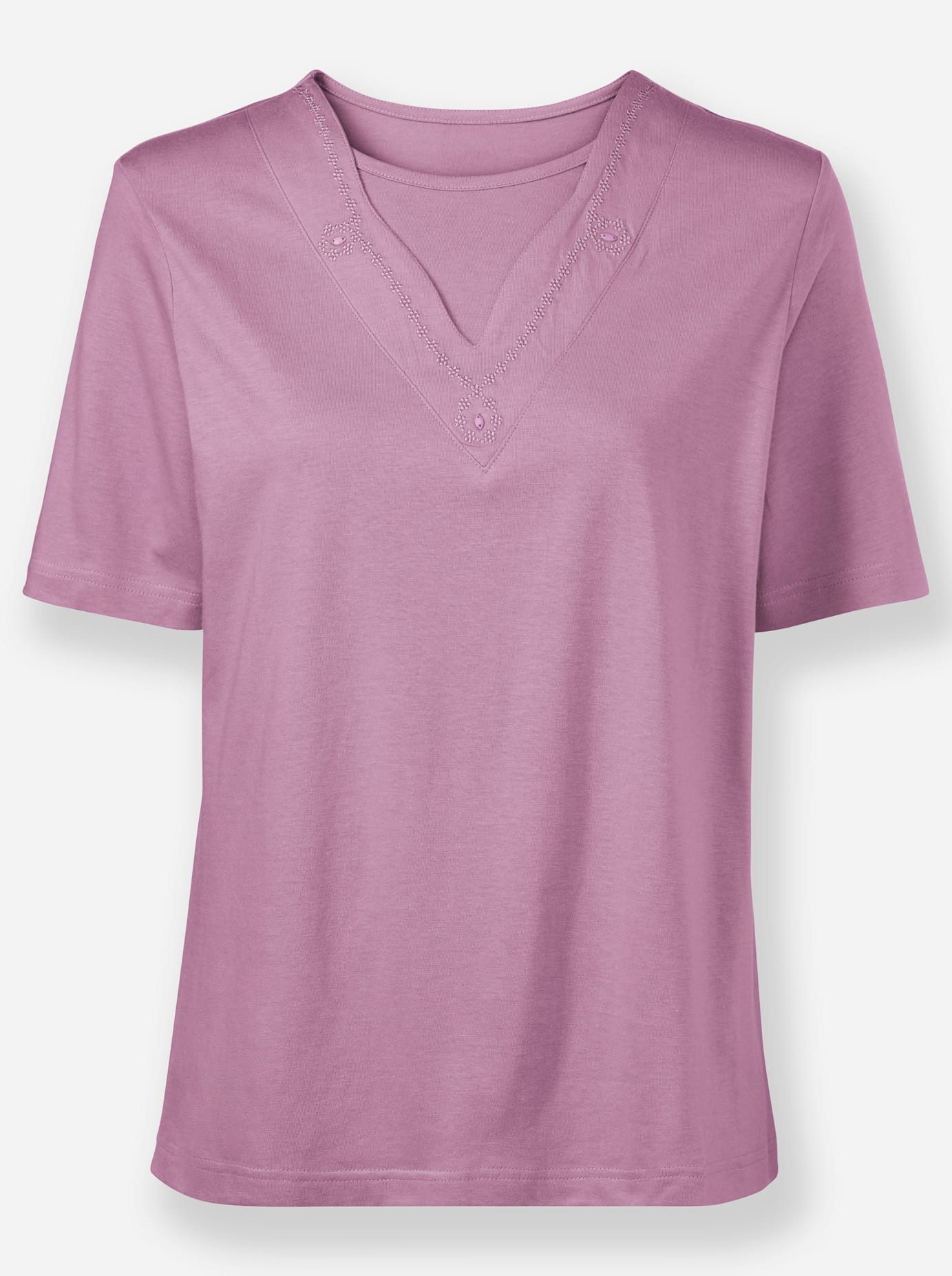 Classic 2-in-1-shirt Shirt (1-delig)