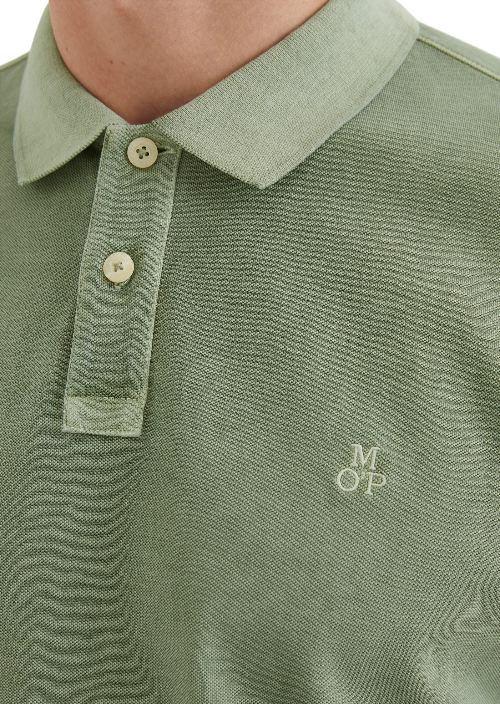 Marc O'Polo Poloshirt van piqué (MOP casual heren poloshirt)