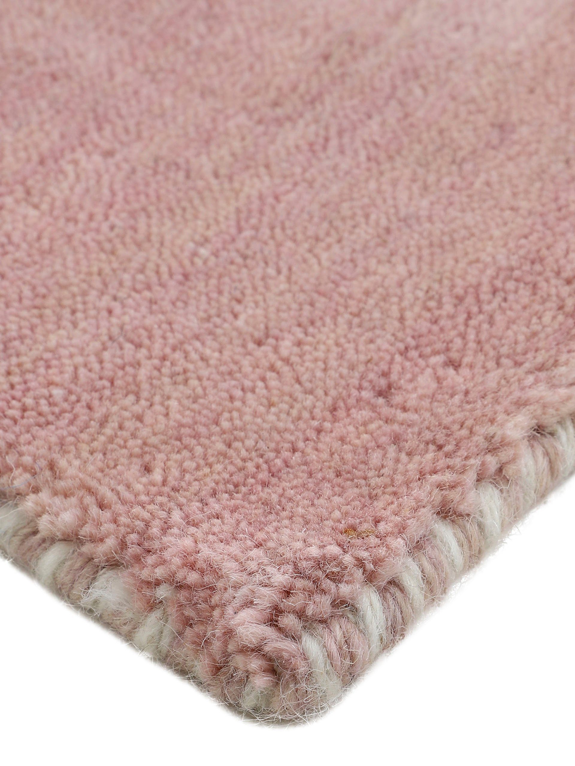 carpetfine Wollen kleed Gabbeh Uni, ook als loper verkrijgbaar