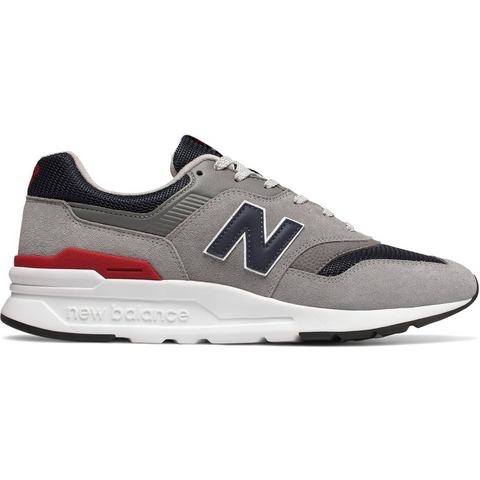 New Balance 997 sneakers grijs-blauw-rood