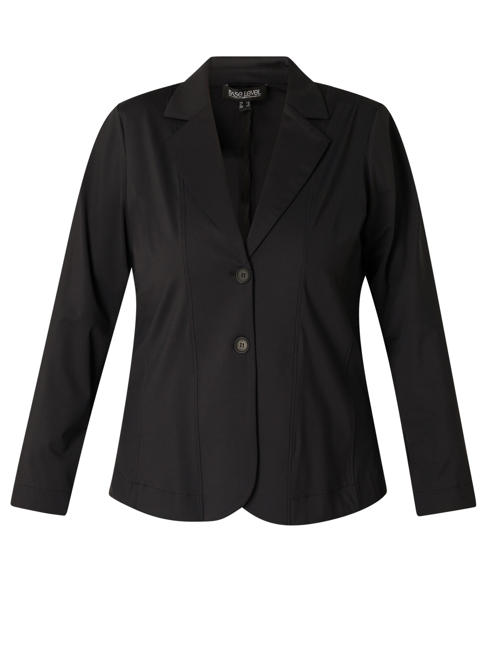 Base Level Curvy Jasje Leah met reverskraag en stretch