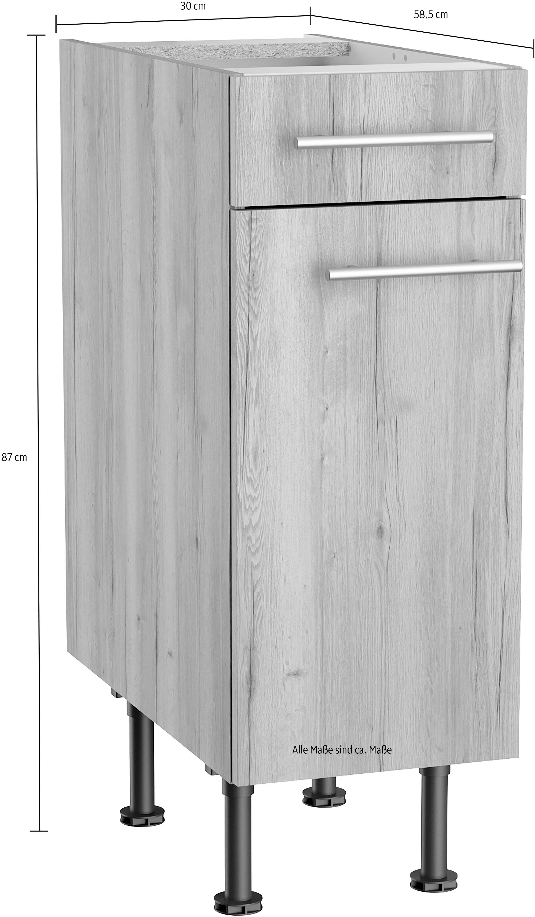 OPTIFIT Onderkast Klara Breedte 30 cm