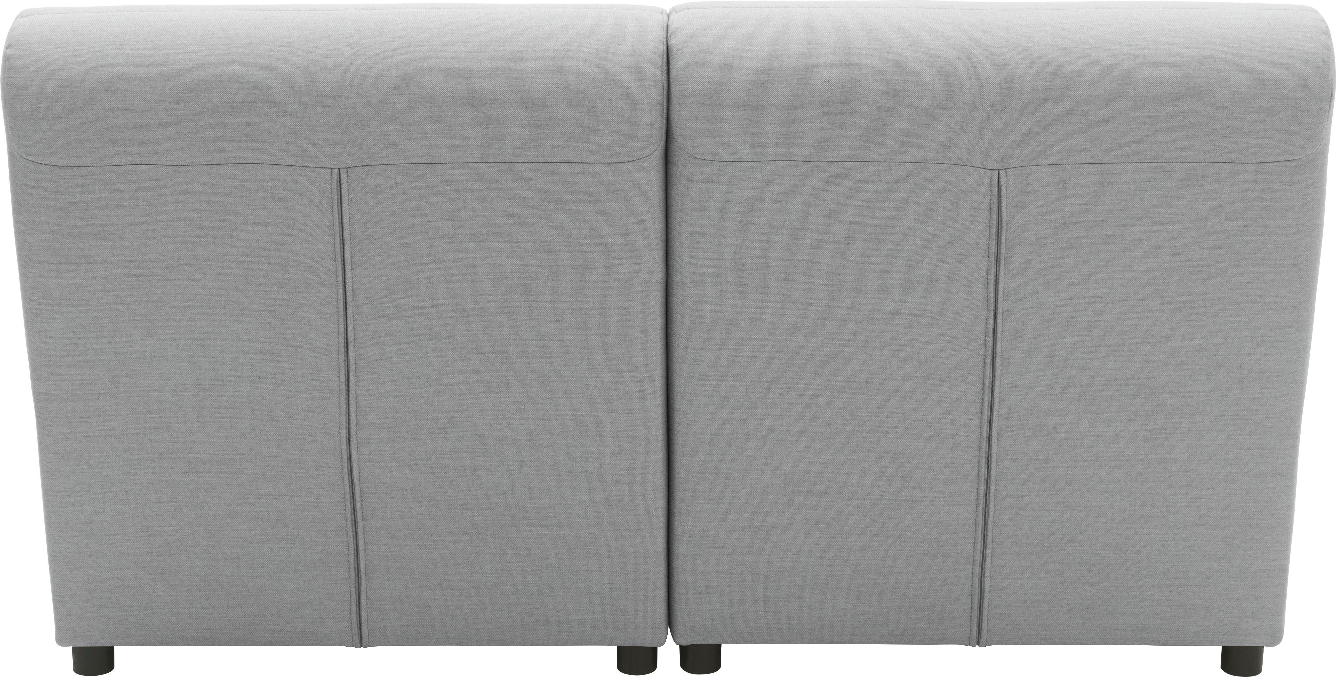 DOMO collection 2-zitsbank Soleil, onderhoudsvriendelijke en weerbestendige bekleding Buiten, bijzonder ontwerp en vormgeving, individueel uitbreidbaar