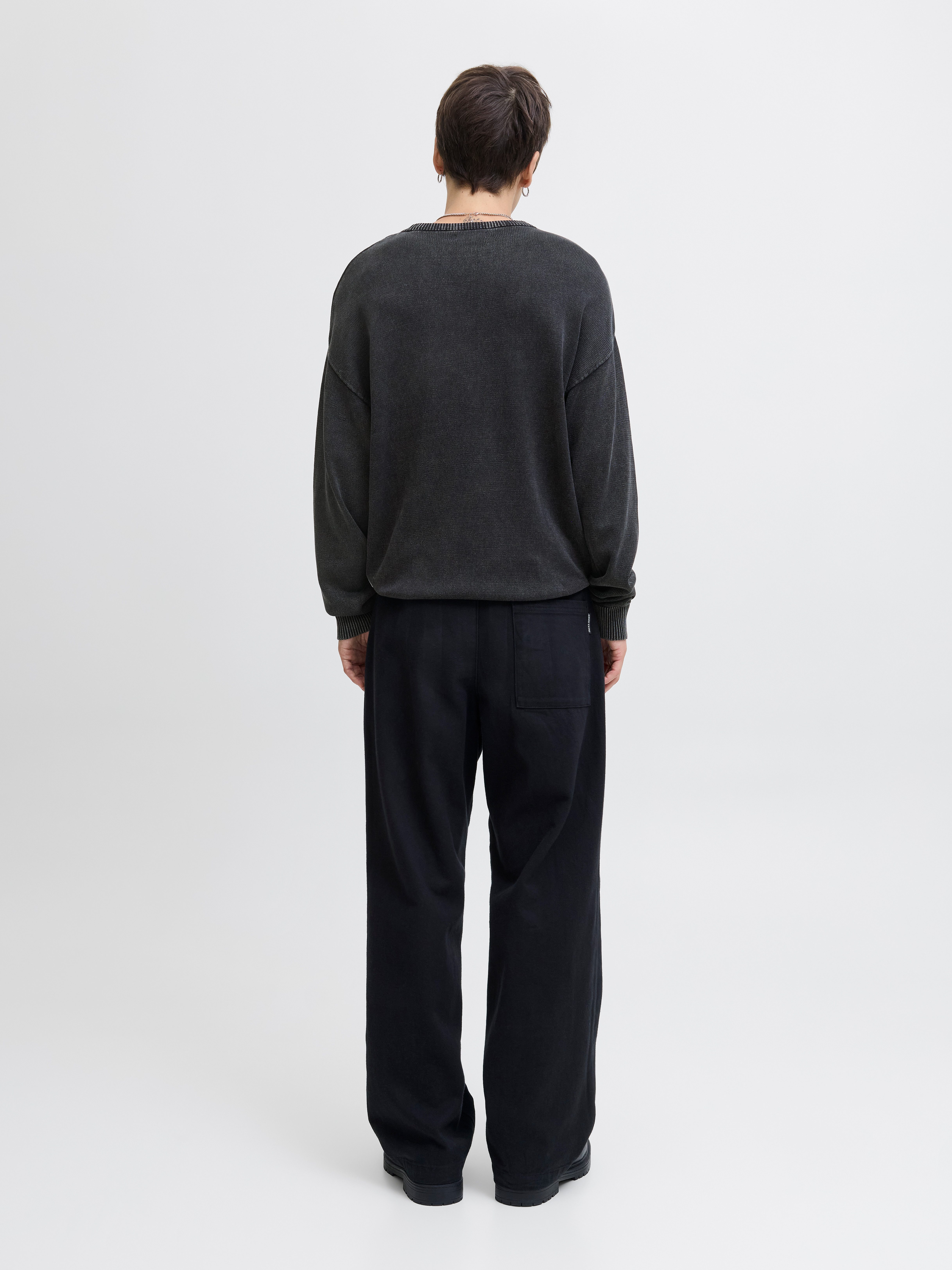 Jack & Jones Trui met ronde hals JJECHARGE FADED KNIT CREW NECK NOOS