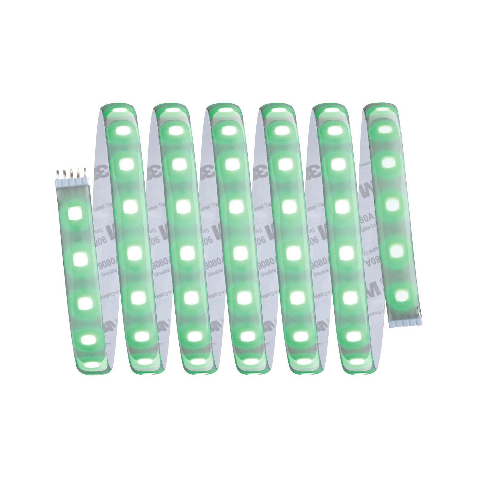 Paulmann Led-strepen MaxLED 500 Strip 2,5m IP44 Cover 3000K 30W 24V zilverkleur Kunststof (1 stuk)