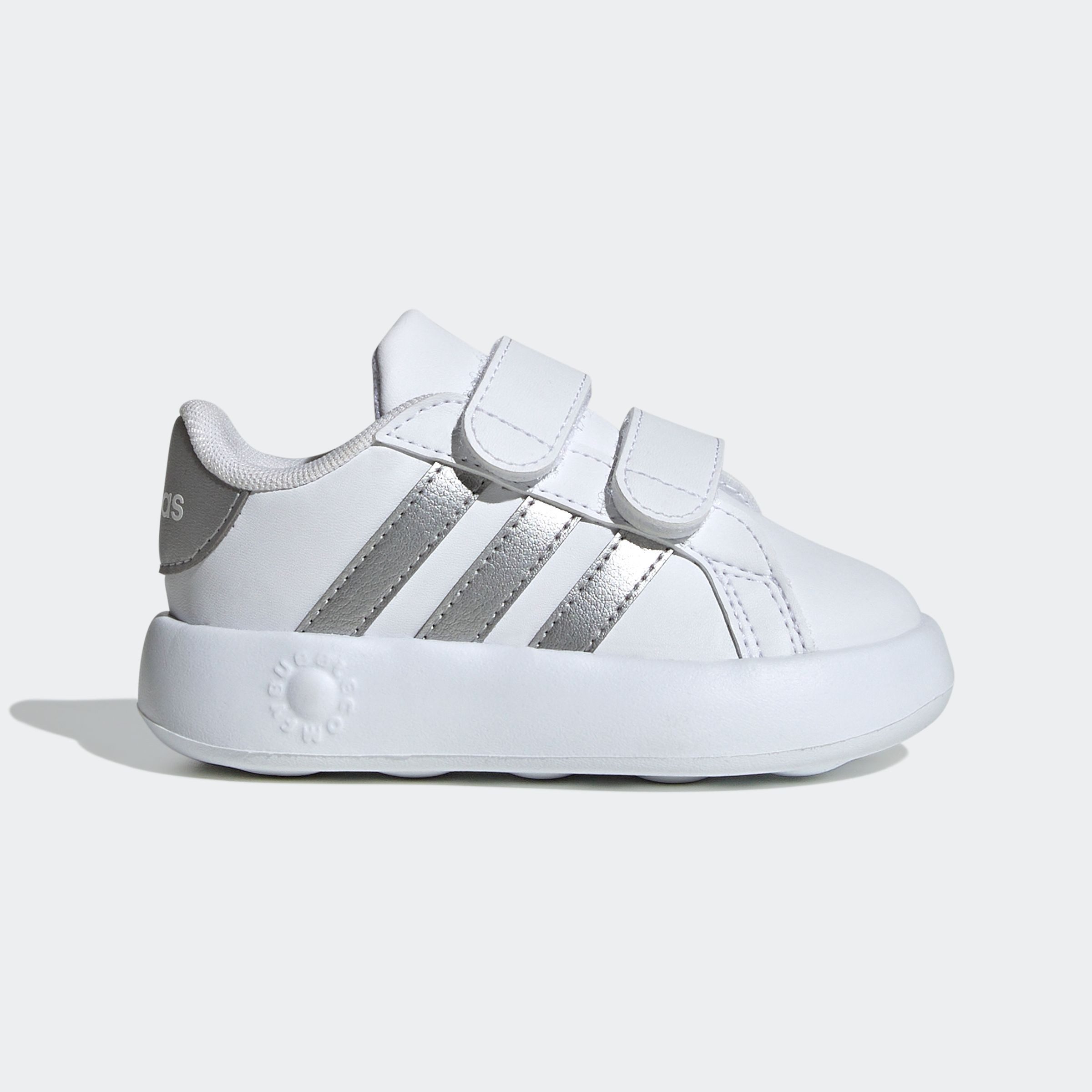 adidas Sportswear Klittenbandschoenen GRAND COURT 2.0 KIDS Design geïnspireerd op de adidas Superstar, voor kinderen