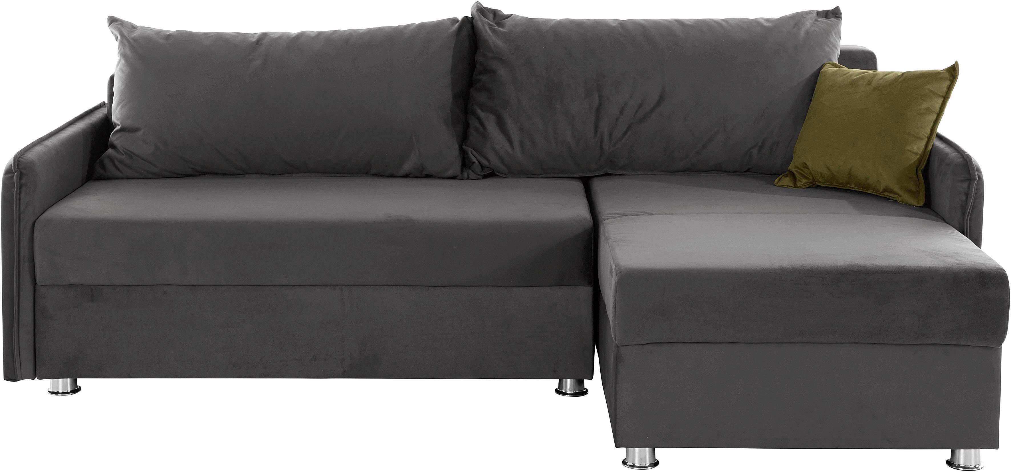 COLLECTION AB Hoekbank Sunny L-vorm met slaapfunctie en bedkist