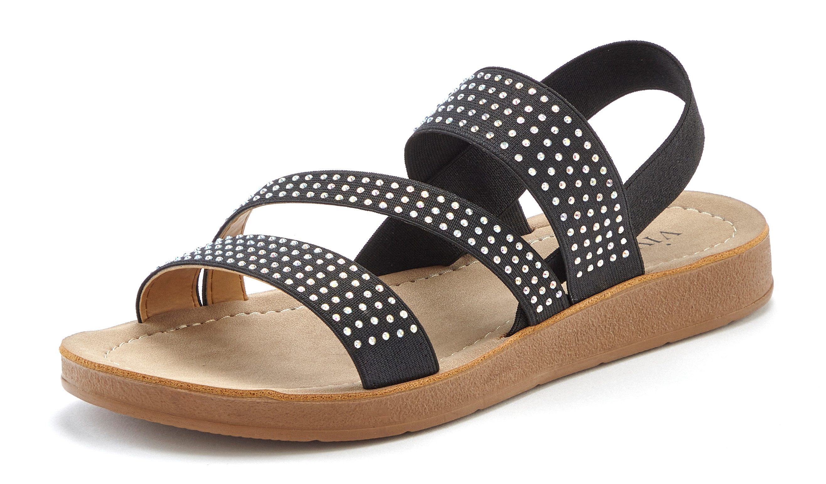 Vivance Sandalen Mule, sandaal, open schoen, pantoffel, zomerschoen