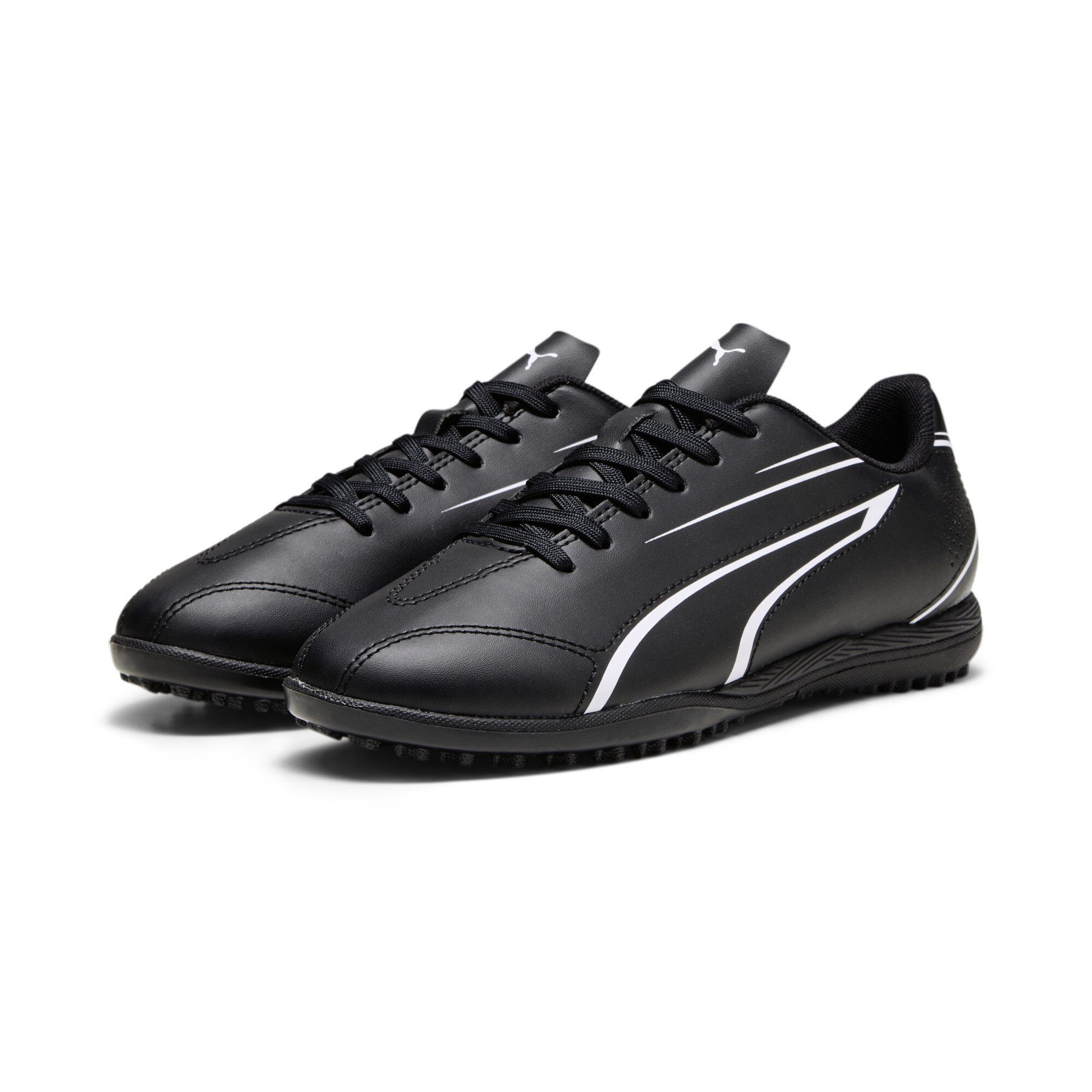PUMA Voetbalschoenen VITORIA TT JR jongens zaalvoetbalschoenen maat 37 EU zwart