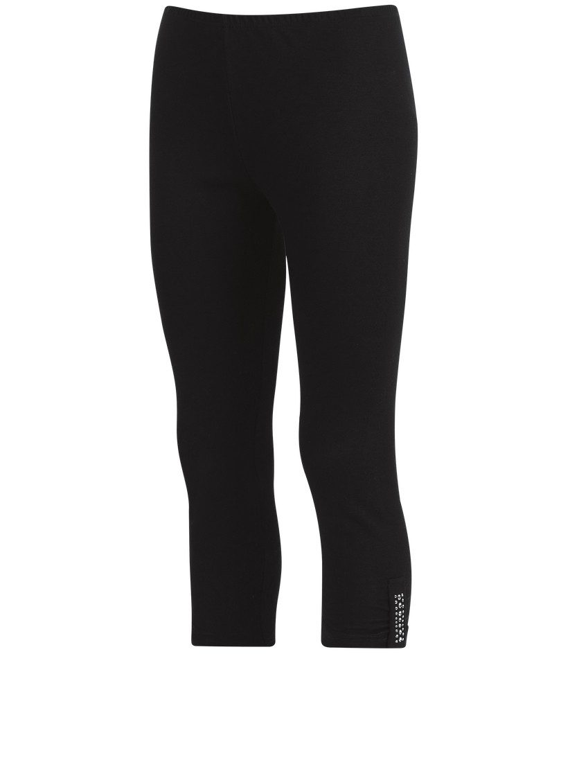 Trigema Legging TRIGEMA legging 7/8 met kristallen (1-delig)