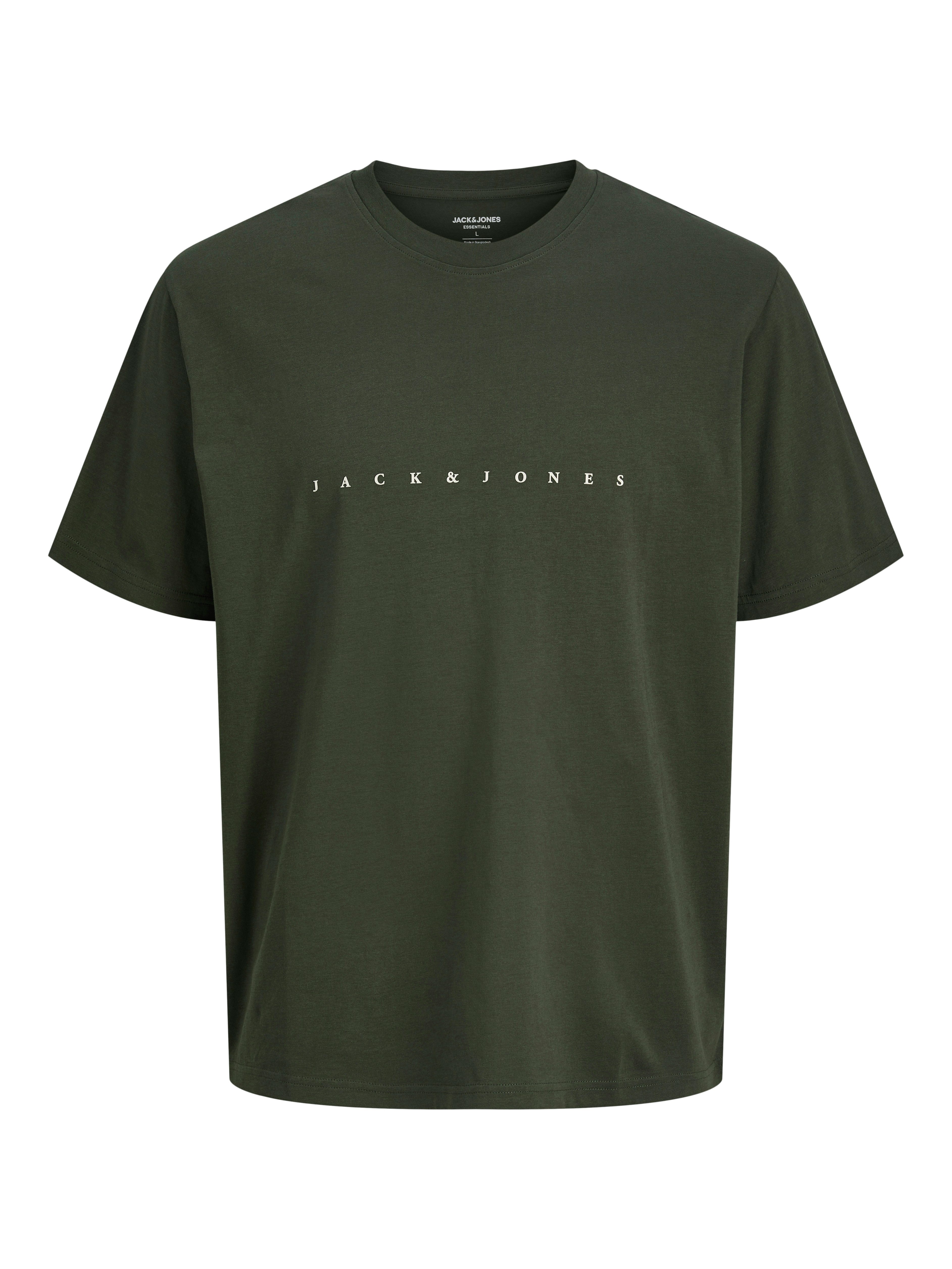 Jack & Jones PlusSize Shirt met ronde hals JJESTAR JJ TEE SS NOOS PLS