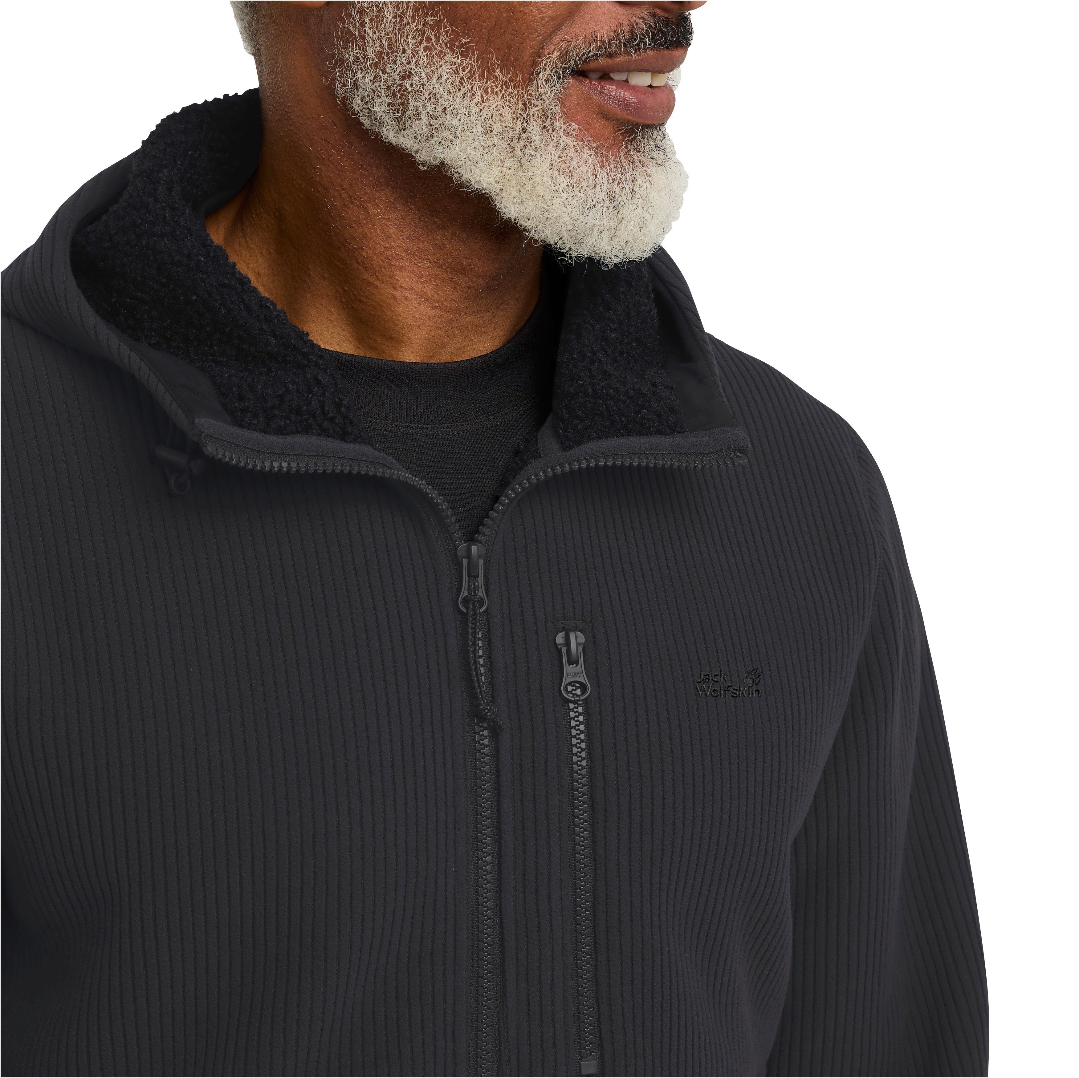 Jack Wolfskin Fleecejack LAKE RIDGE HOODED JKT M