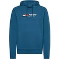 tommy sport hoodie essentials blauw