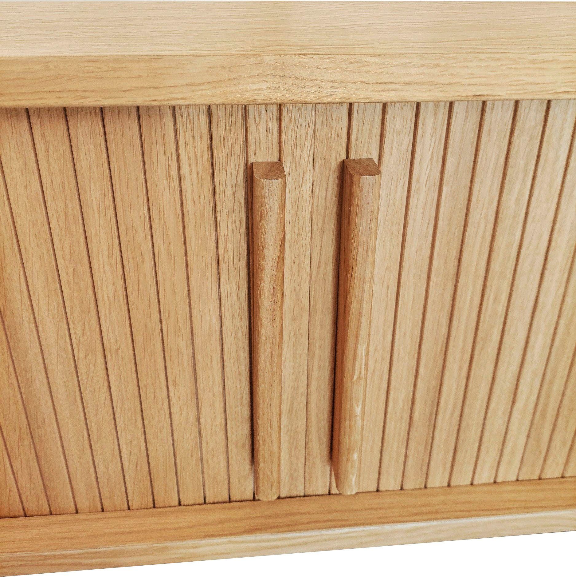Woodman Tv-meubel Rove bijzonder design, in twee breedtes, met eikenfineer