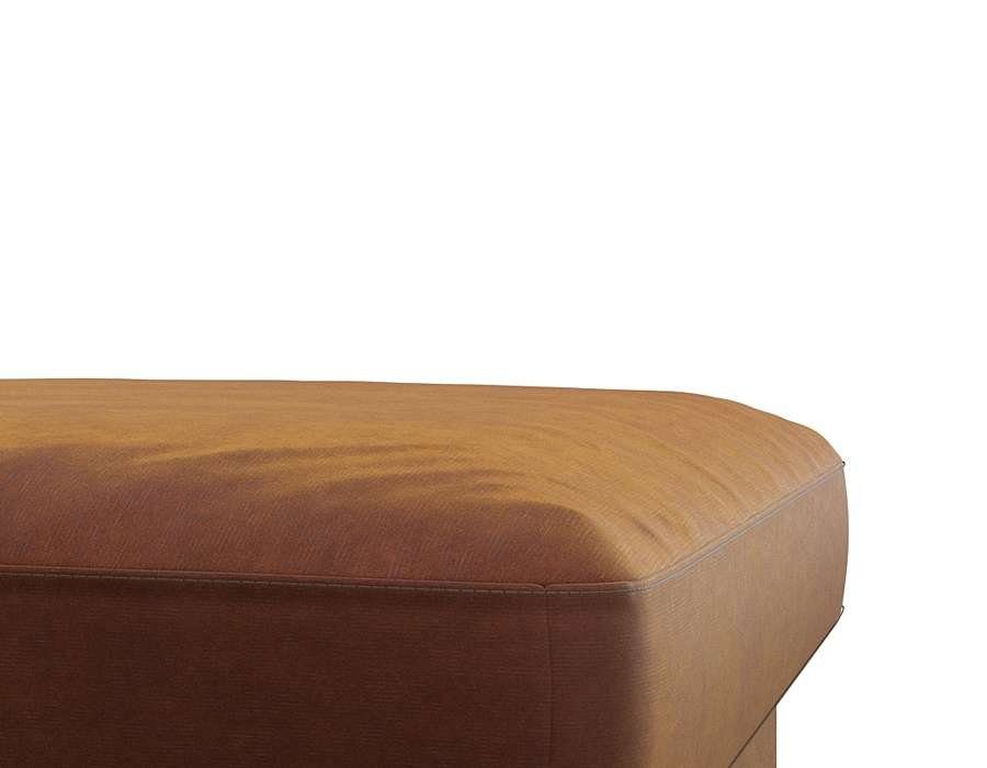 FLEXLUX Poef Fiore Koudschuim, aluminium poten