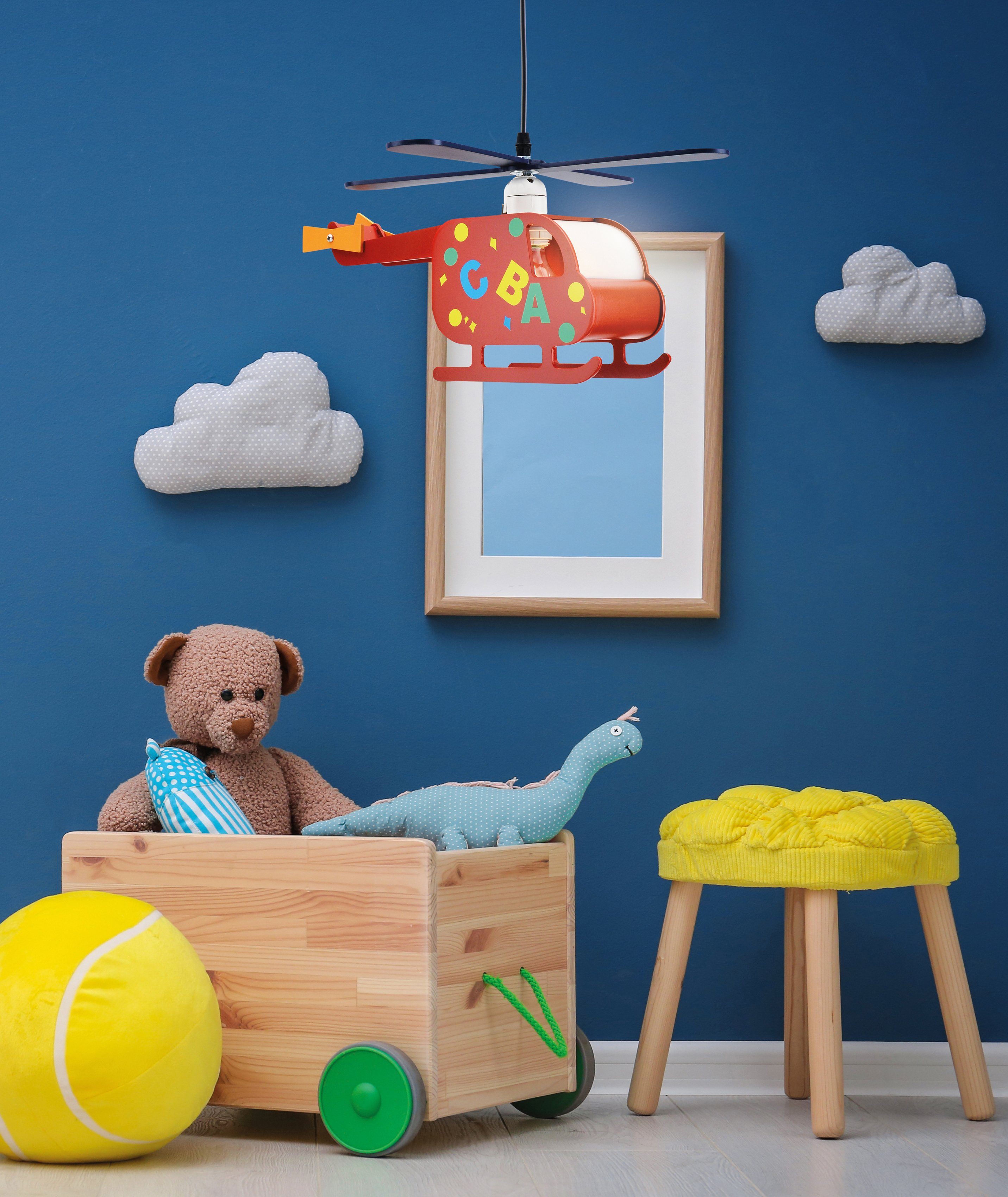 näve Hanglamp Hubert Model van een helikopter (1 stuk)