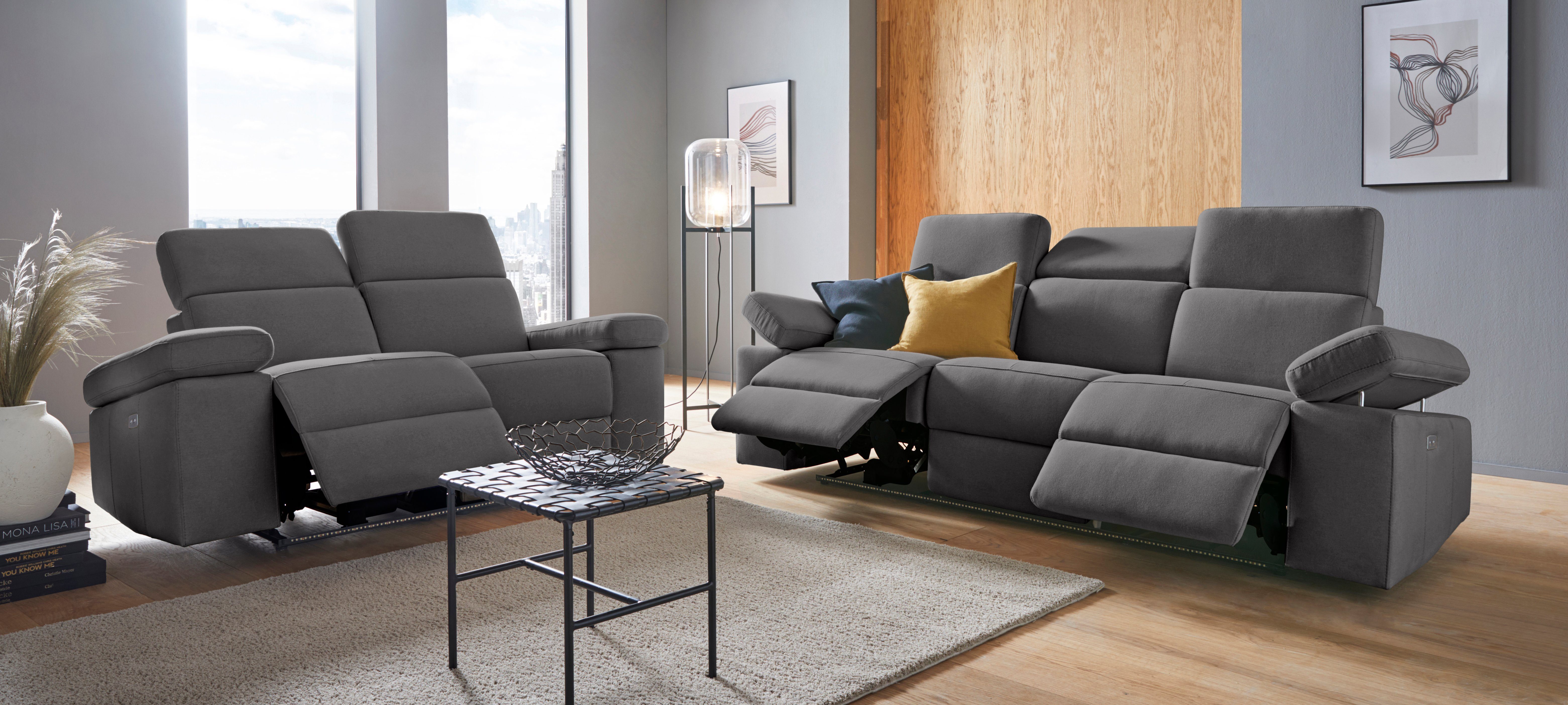 Places of Style Zithoek Kilado met relaxfunctie, verstelbare armleuning, verstelbare hoofdsteun