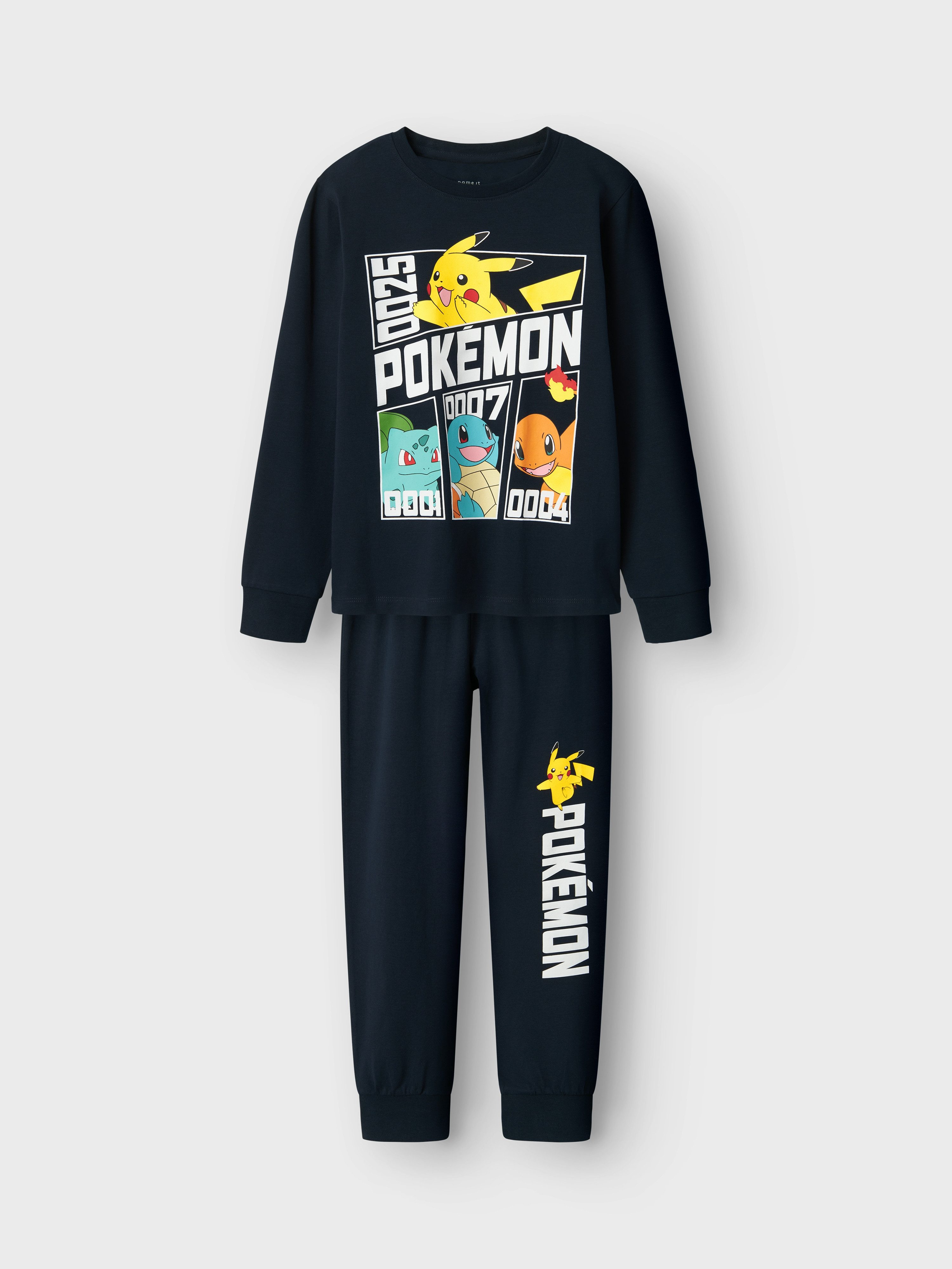 Name It Homesuit NKMDAMIEN POKEMON LS NIGHTSET NOOS SKY (set, 2-delig)