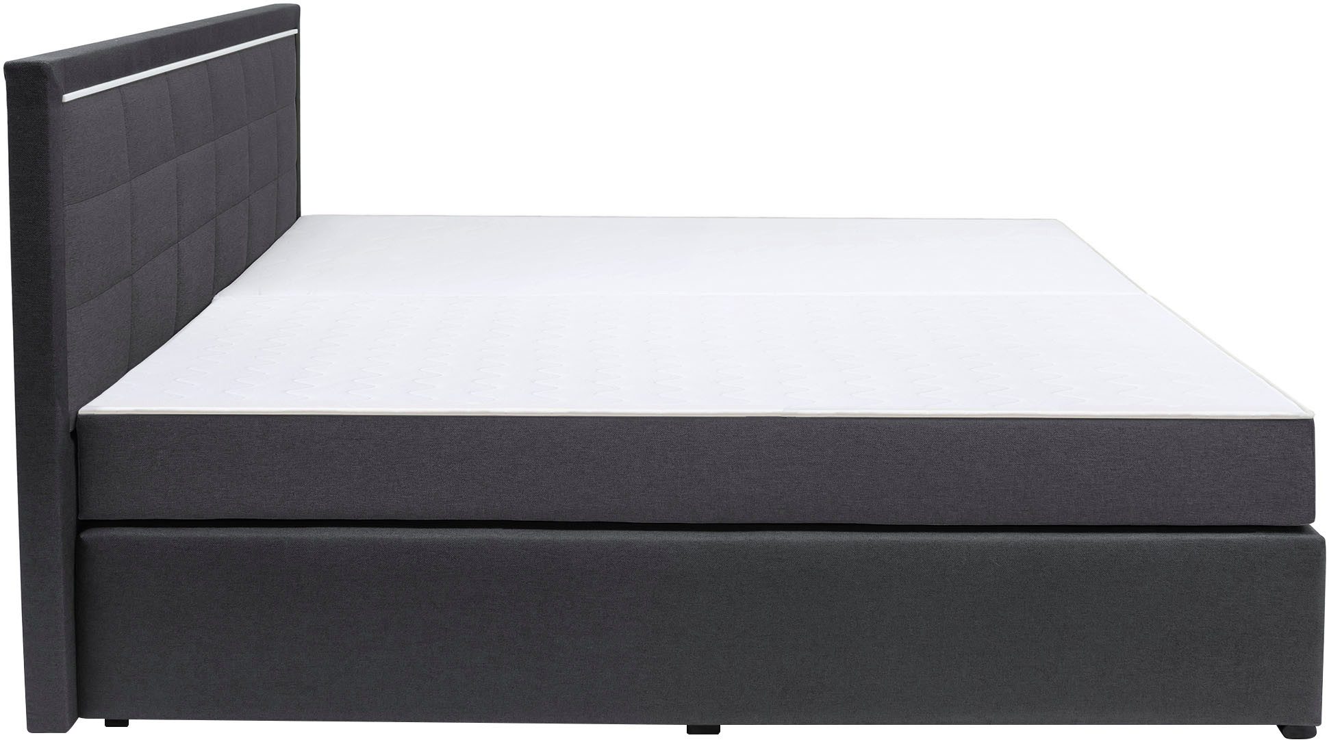 COLLECTION AB Boxspring 30 jaar jubileummodel Athena in h2,h3 & h4, incl. led-lijst