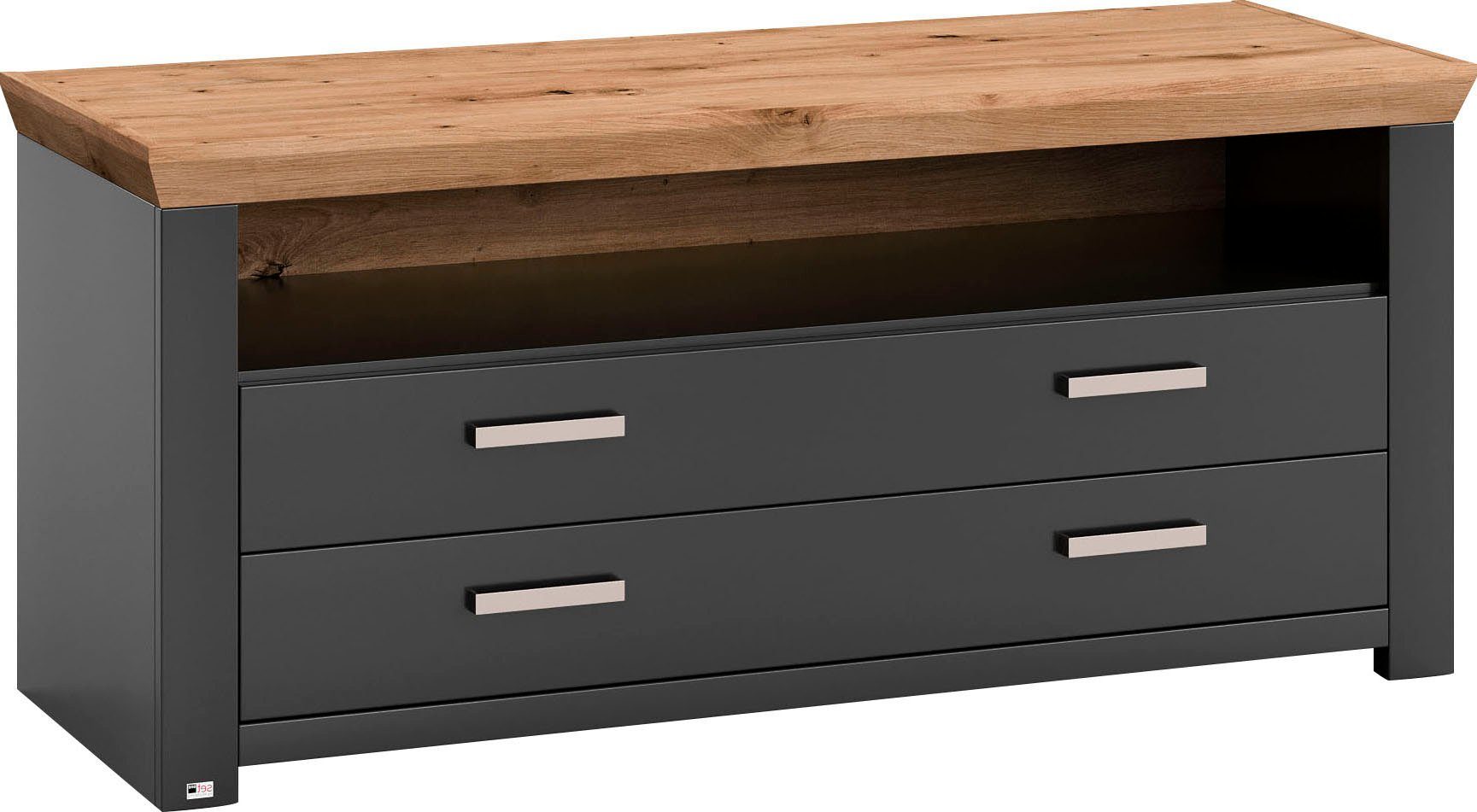 set one by Musterring Tv-meubel York Type 32, met 4 laden, verlichting optioneel, breedte 140 cm
