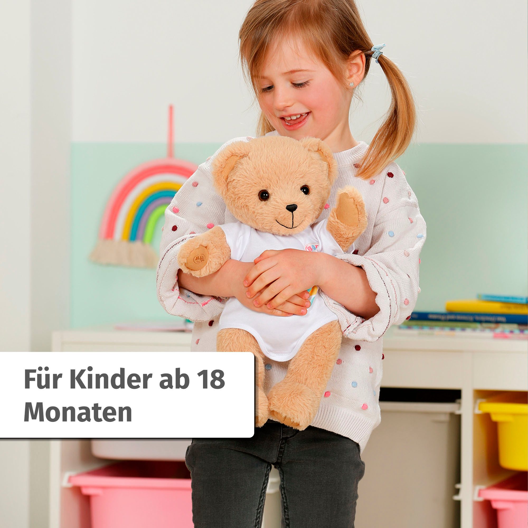 Baby Born Pluchen knuffel Zingende teddy, Duits