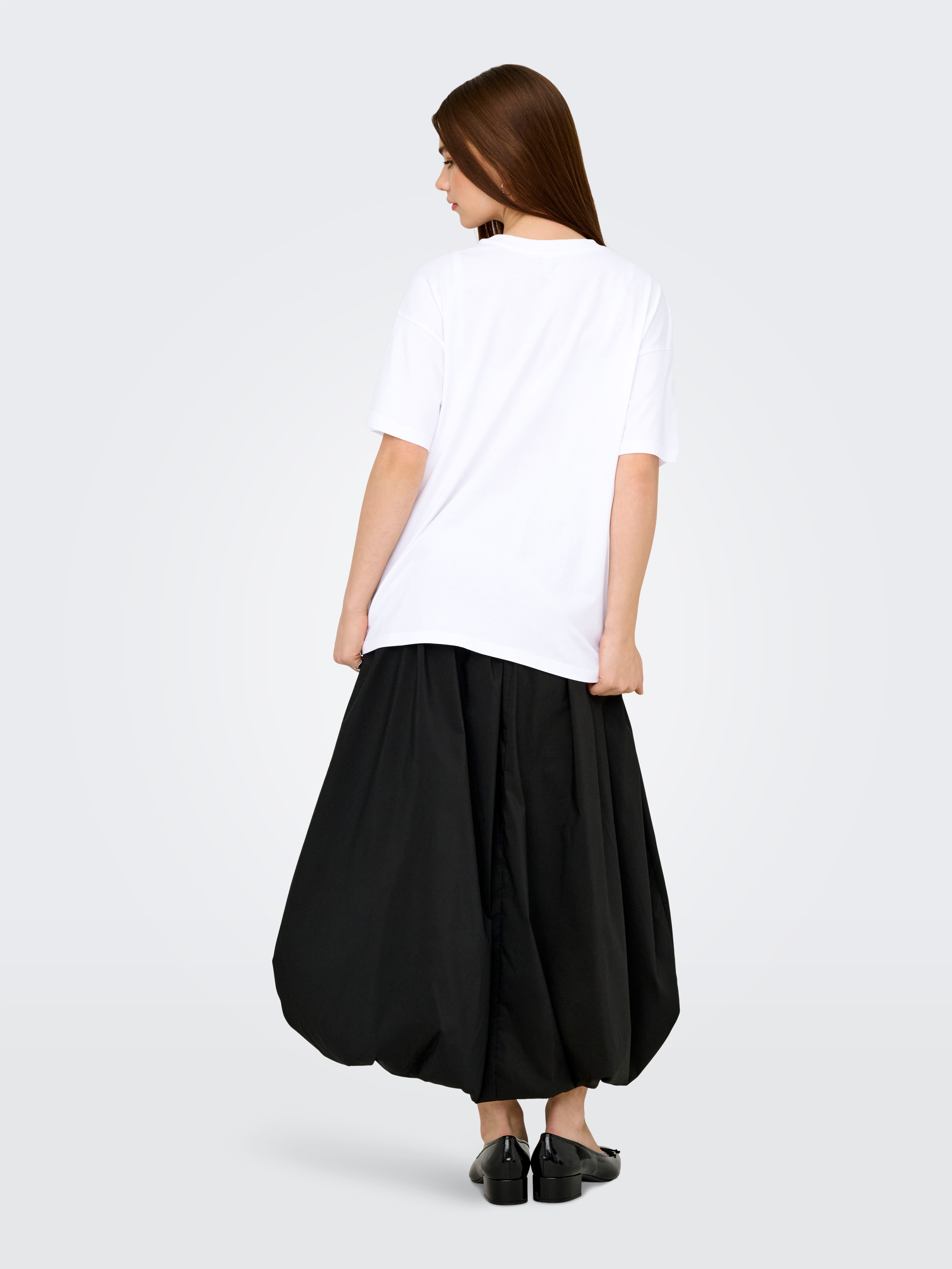 Only Shirt met korte mouwen ONLVIVVI LIFE S/S LOVELY TOP JRS