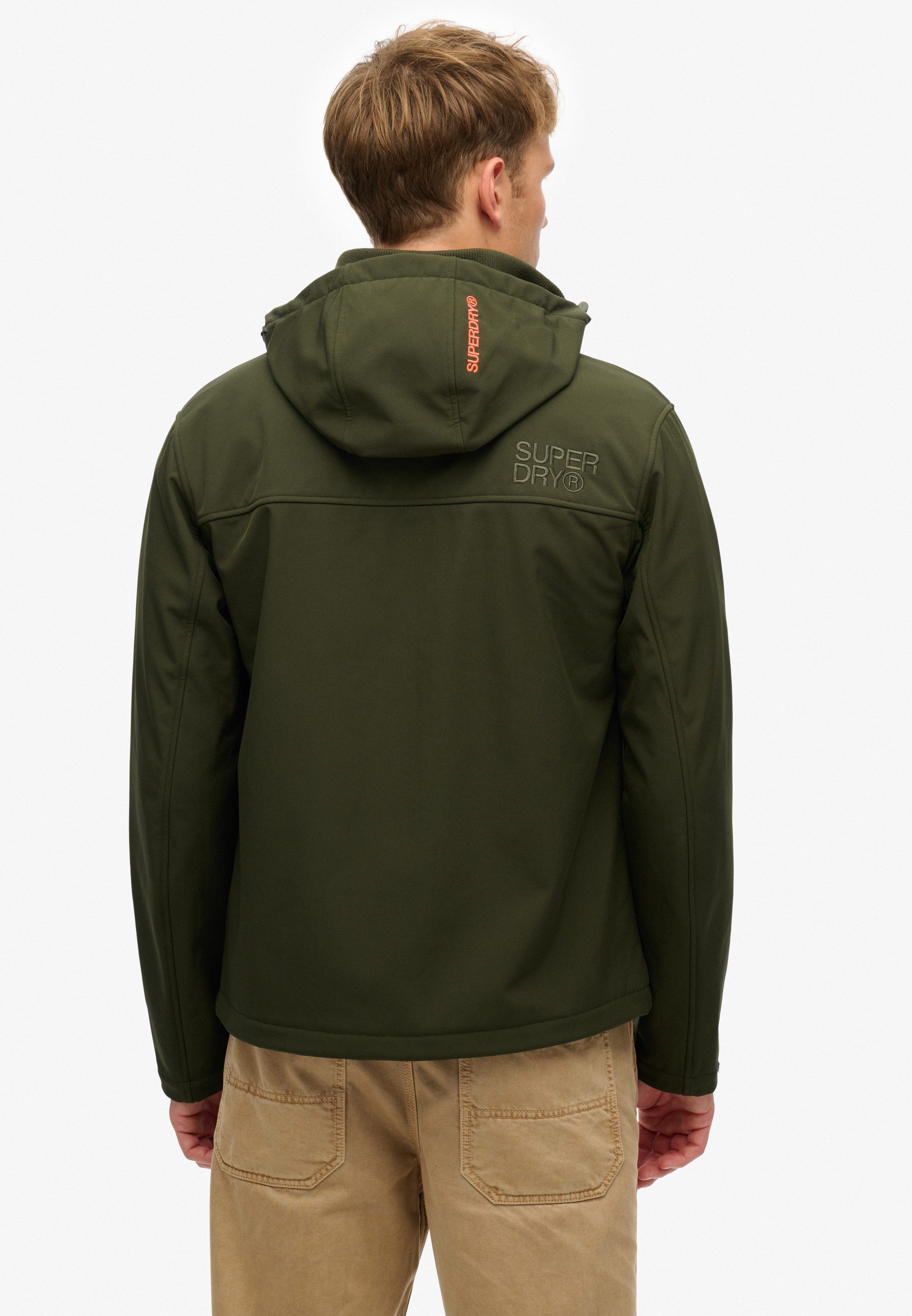 Superdry Outdoorjack HOODED SOFT SHELL TREKKER JKT