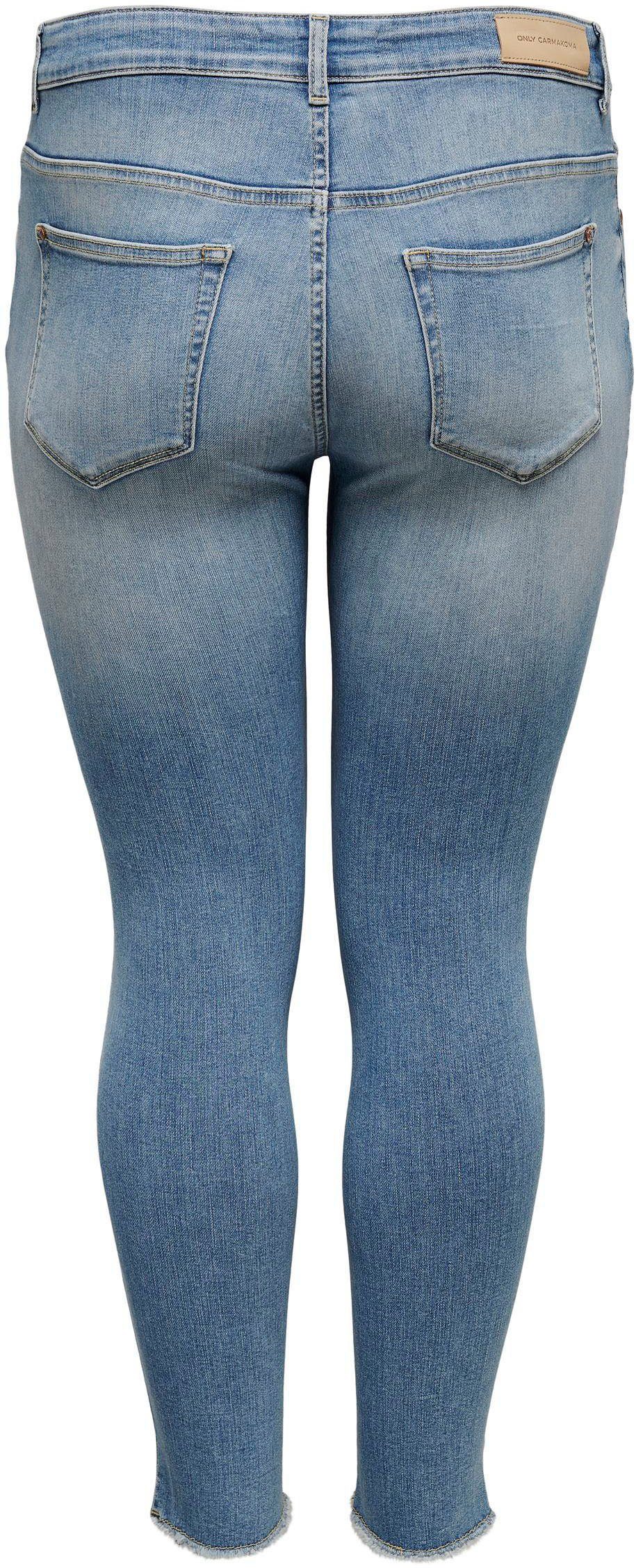 ONLY CARMAKOMA Skinny fit jeans CARWILLY REG SK ANK DNM REA1467 NOOS