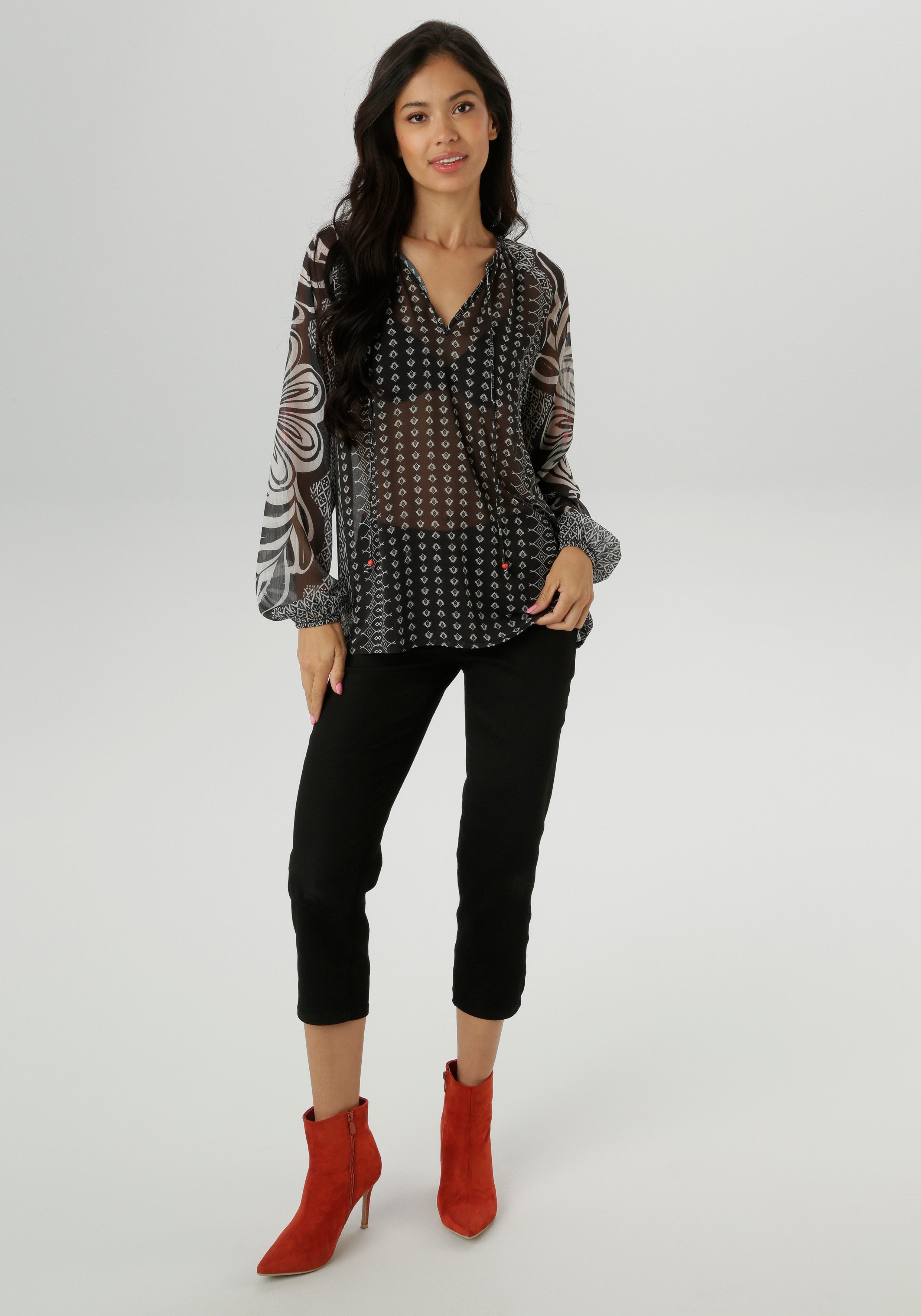 Aniston SELECTED Chiffon blouse