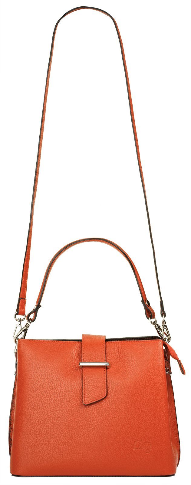 Cluty Tas echt leer, made in italy