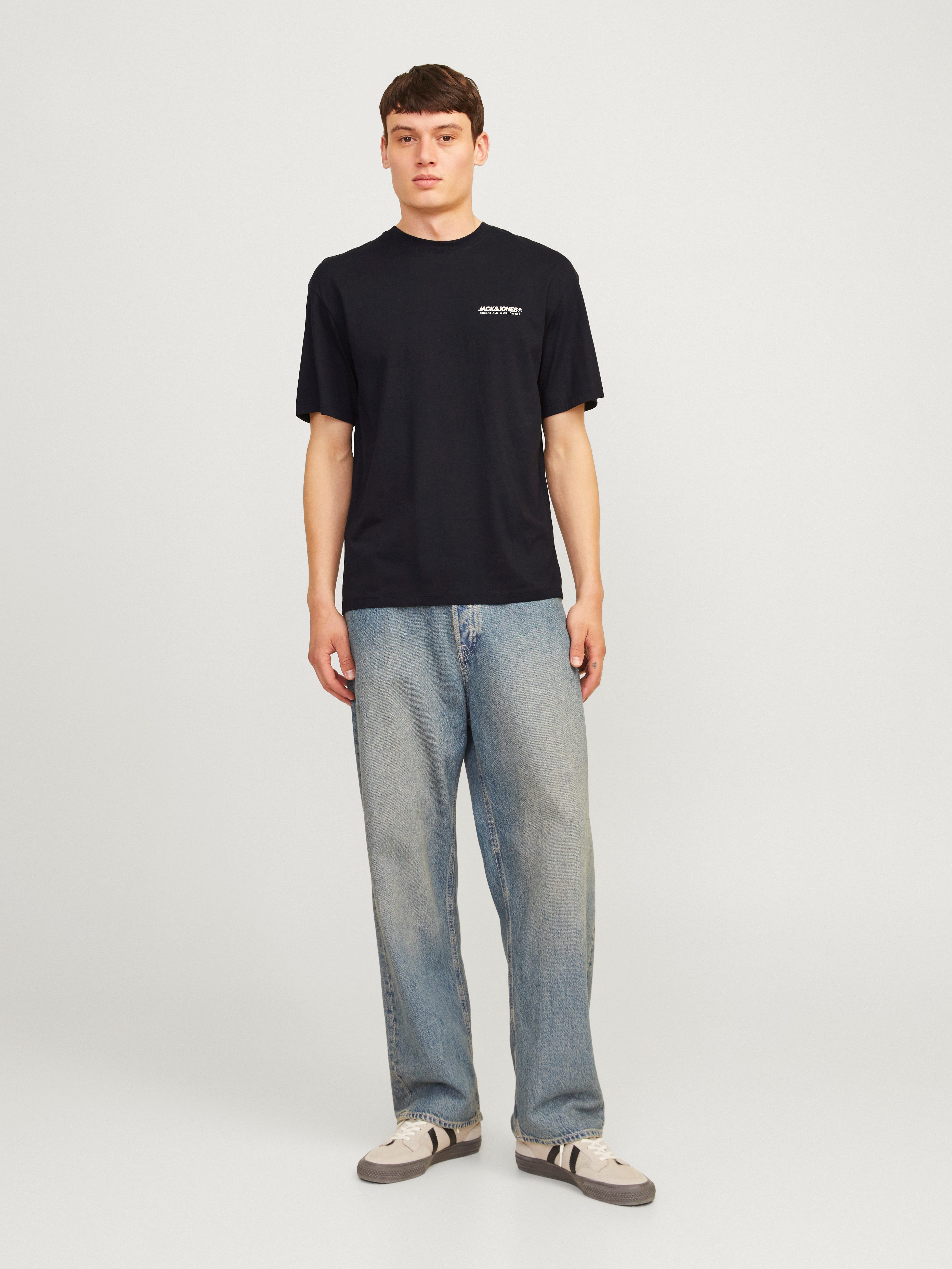 Jack & Jones Shirt met ronde hals JJELEGACY TEE SS O-NECK NOOS