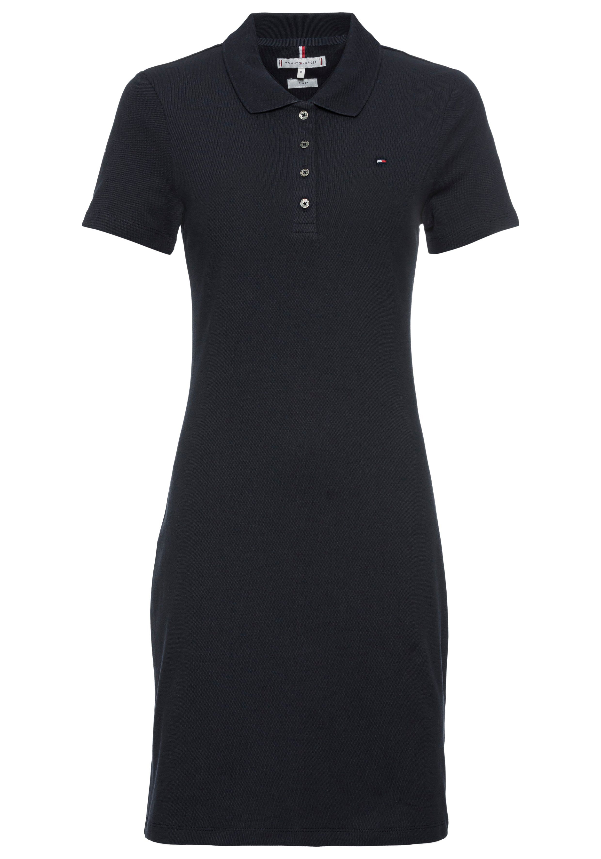 Tommy Hilfiger Polojurk 1985 SLIM PIQUE POLO DRESS SS