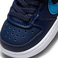nike sportswear sneakers court borough low 2 (td) blauw