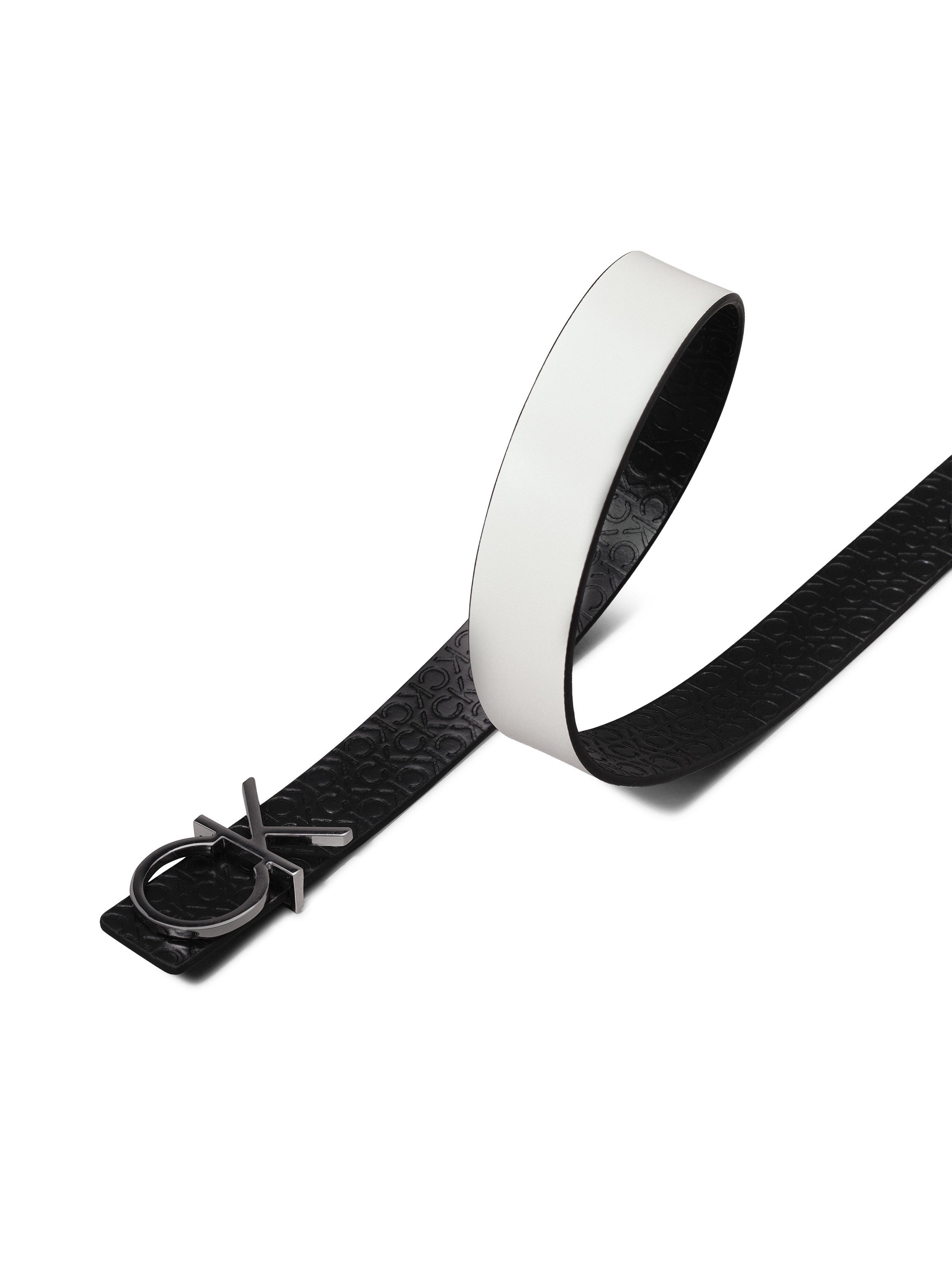 Calvin Klein Leren riem CK REVERSIBLE BELT 3.0_MONO