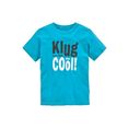kidsworld t-shirt klug war´s nicht...aber cool blauw