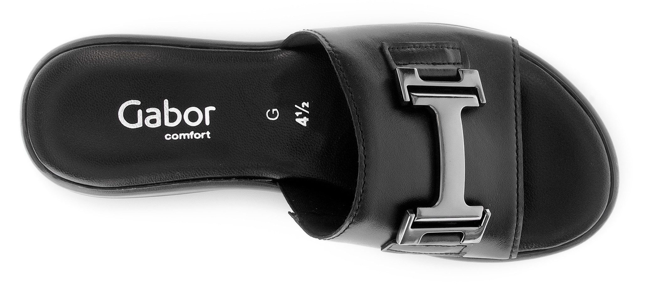 Gabor Slippers Rhodos , zomerschoen, instapschoen, comfortabele schoen in breedte g (=breed)